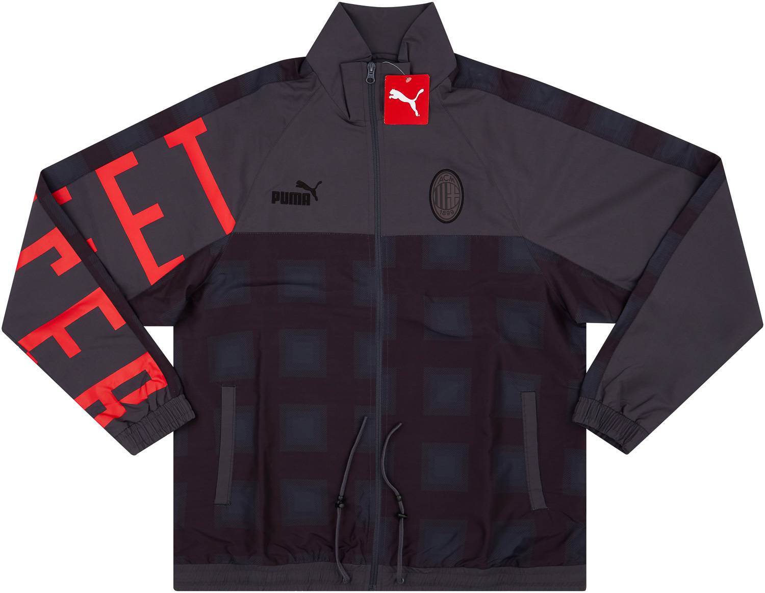 2021 22 AC Milan Puma Street Soccer Track Jacket