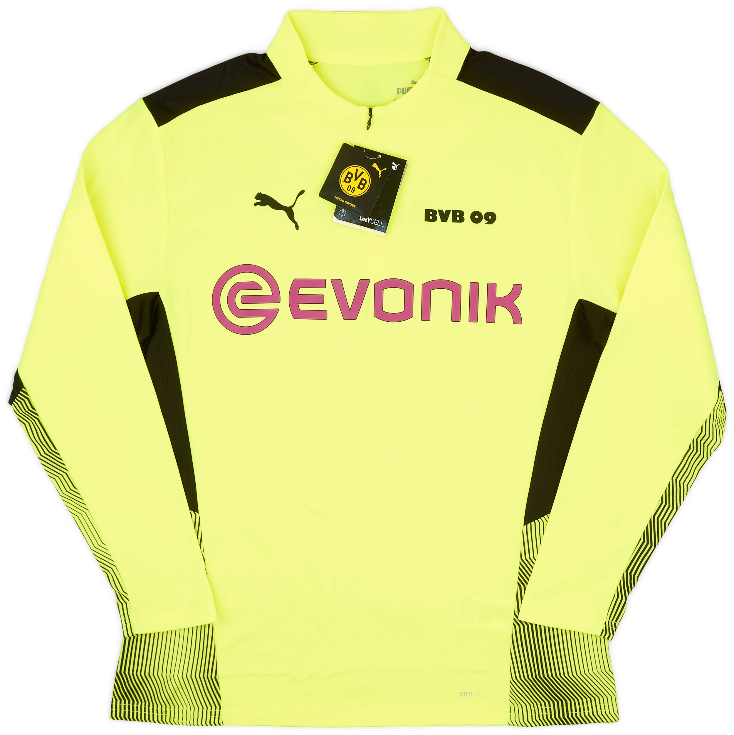 2021-22 Borussia Dortmund Puma 1/4 Zip Training Top