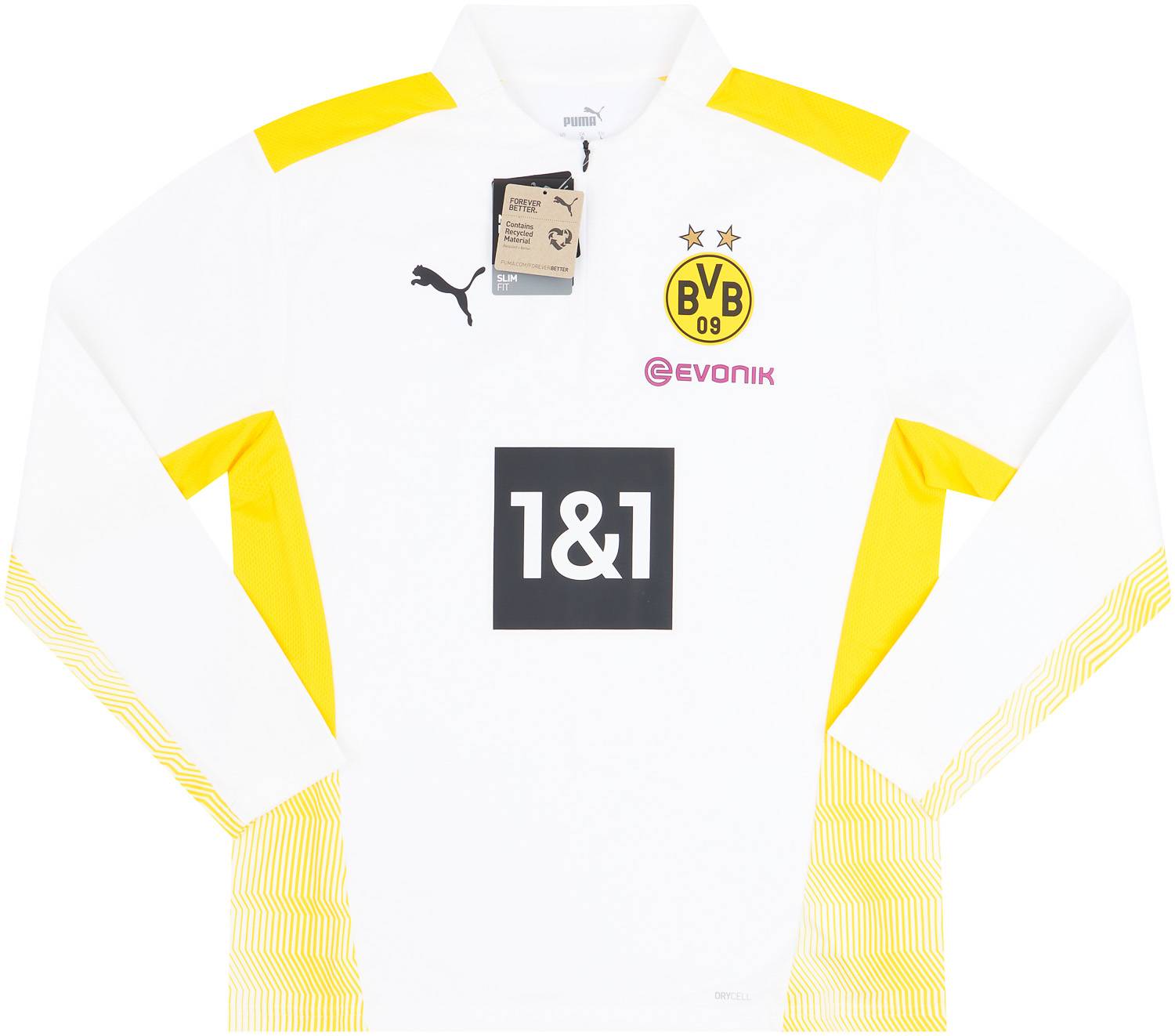 2021-22 Dortmund Puma 1/4 Zip Training Top