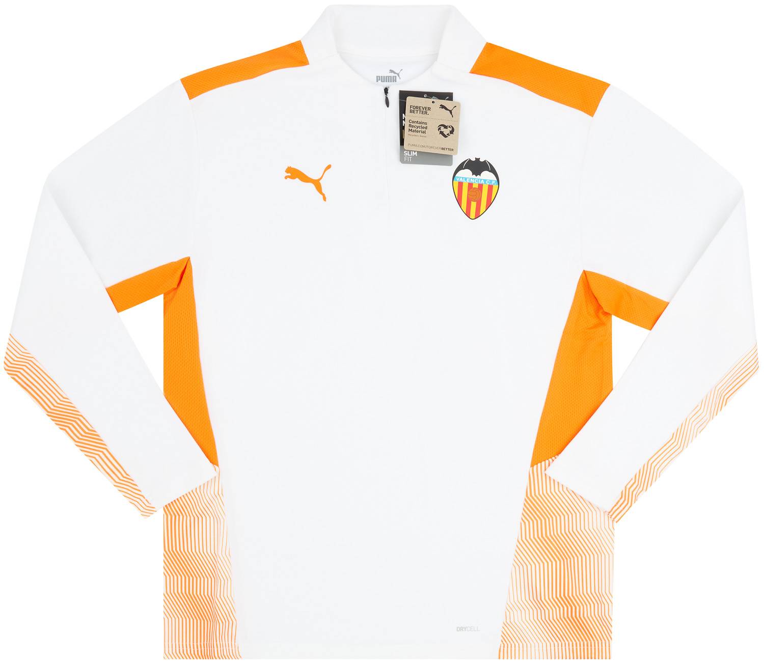 2021-22 Valencia Puma 1/4 Zip Training Top