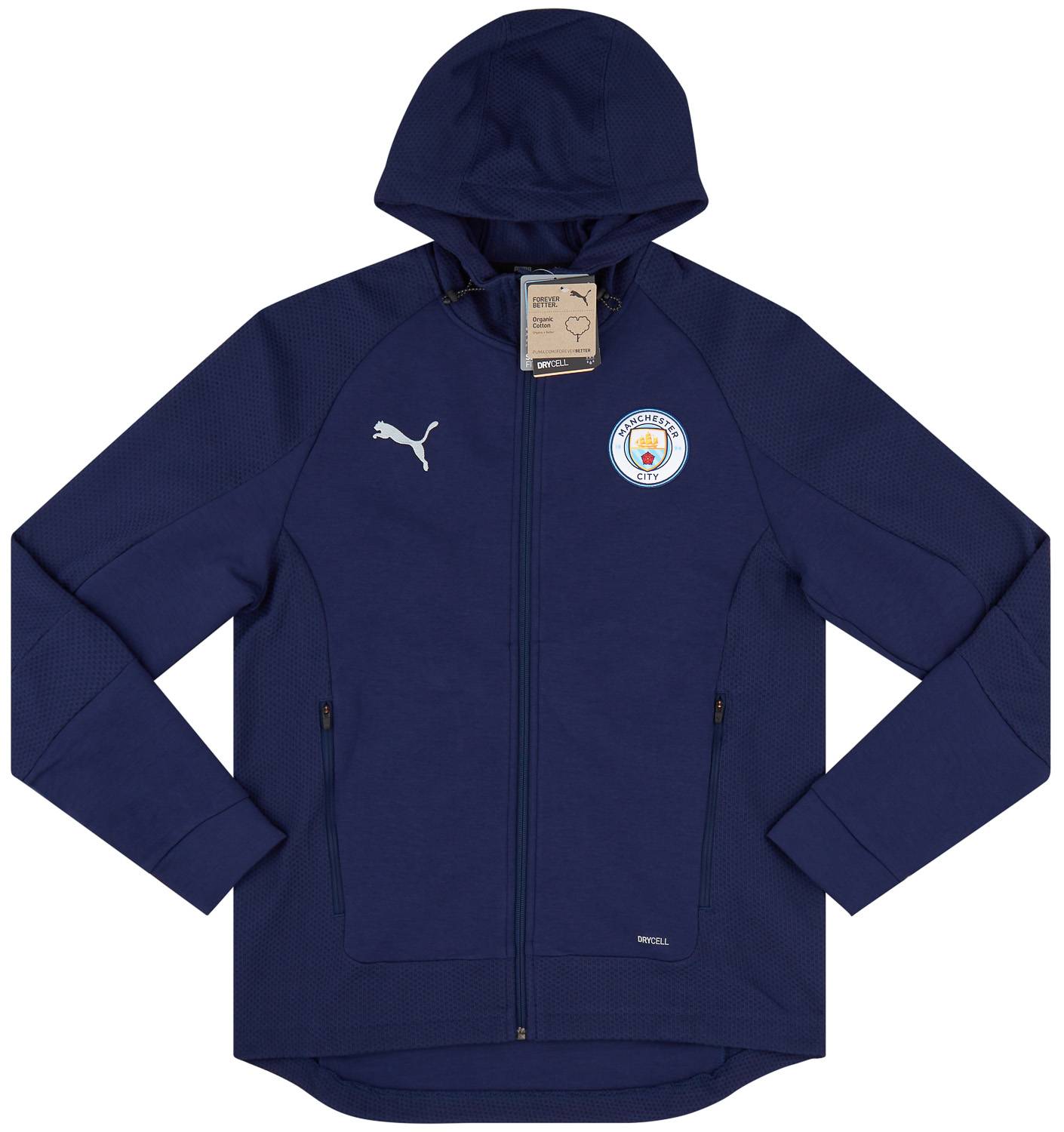 2021-22 Manchester City Puma Casuals Hooded Jacket
