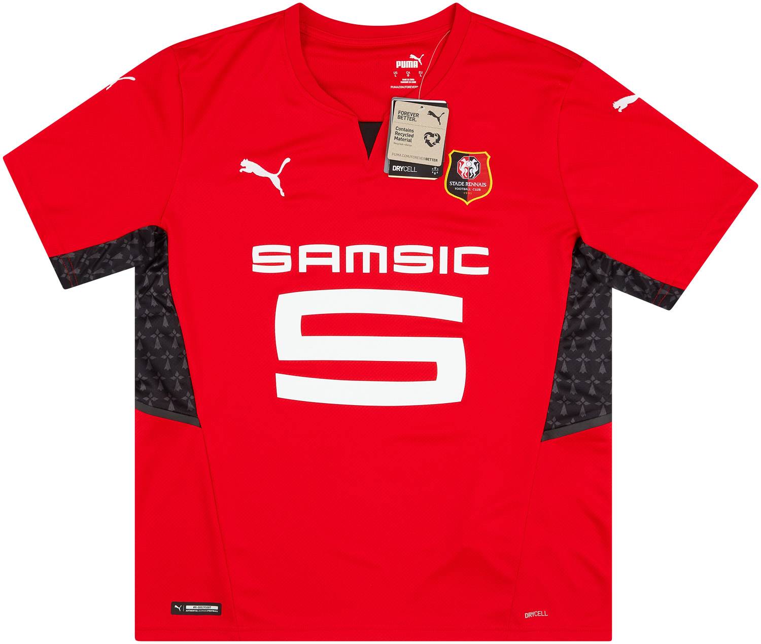 2021-22 Rennes Home Shirt