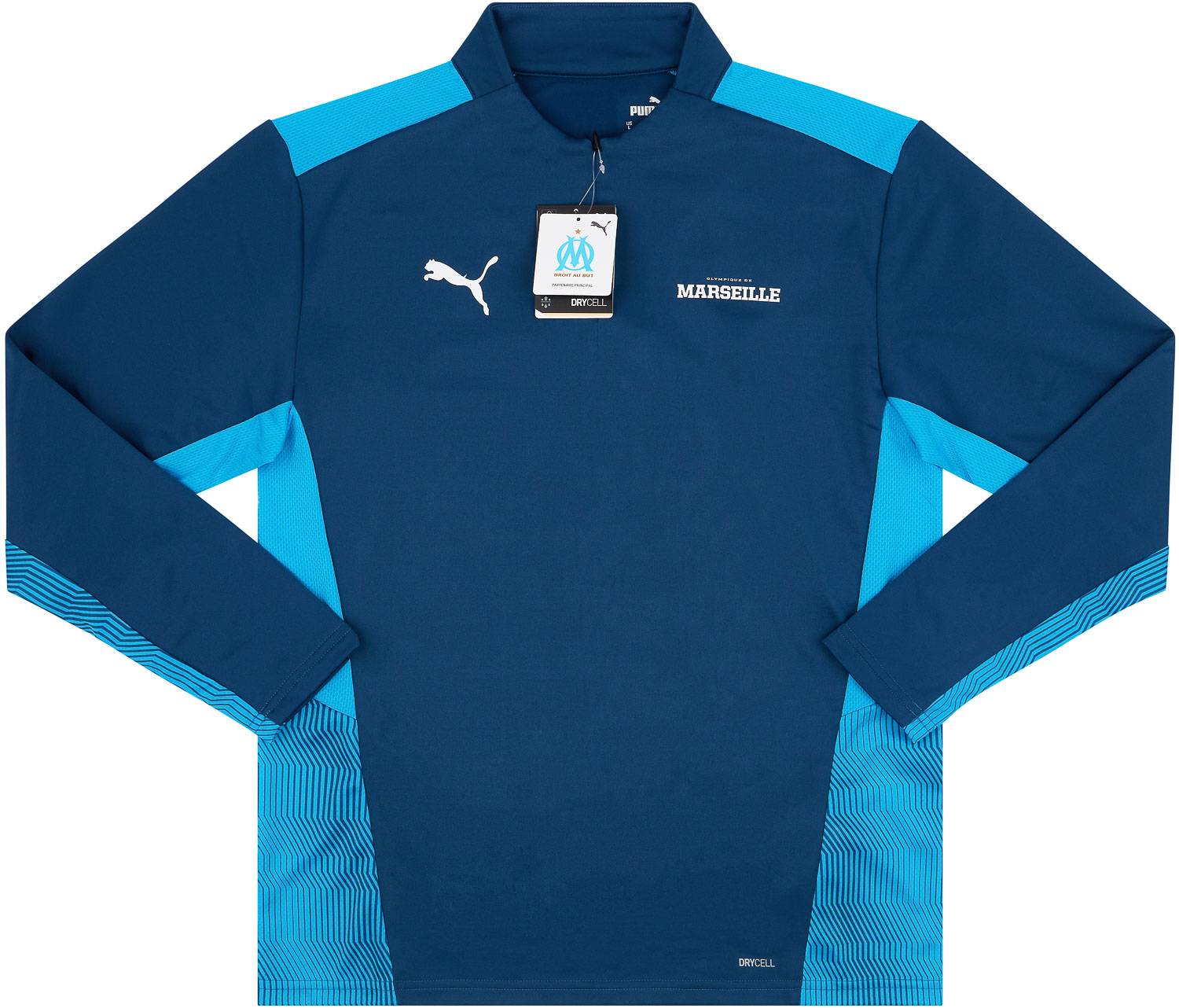 2021-22 Olympique Marseille Puma 1/4 Zip Training Top