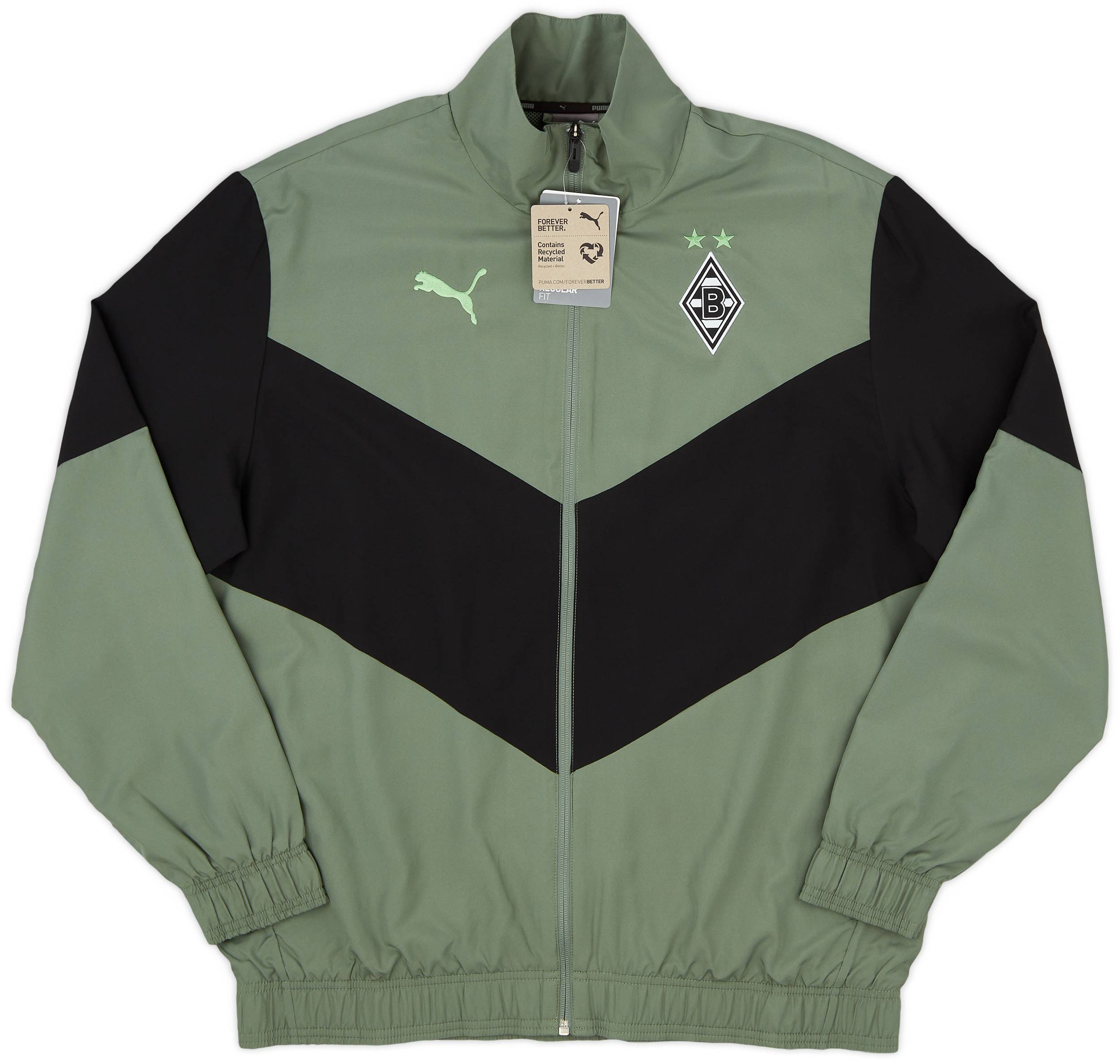 2021-22 Borussia Monchengladbach Puma Pre-Match Jacket