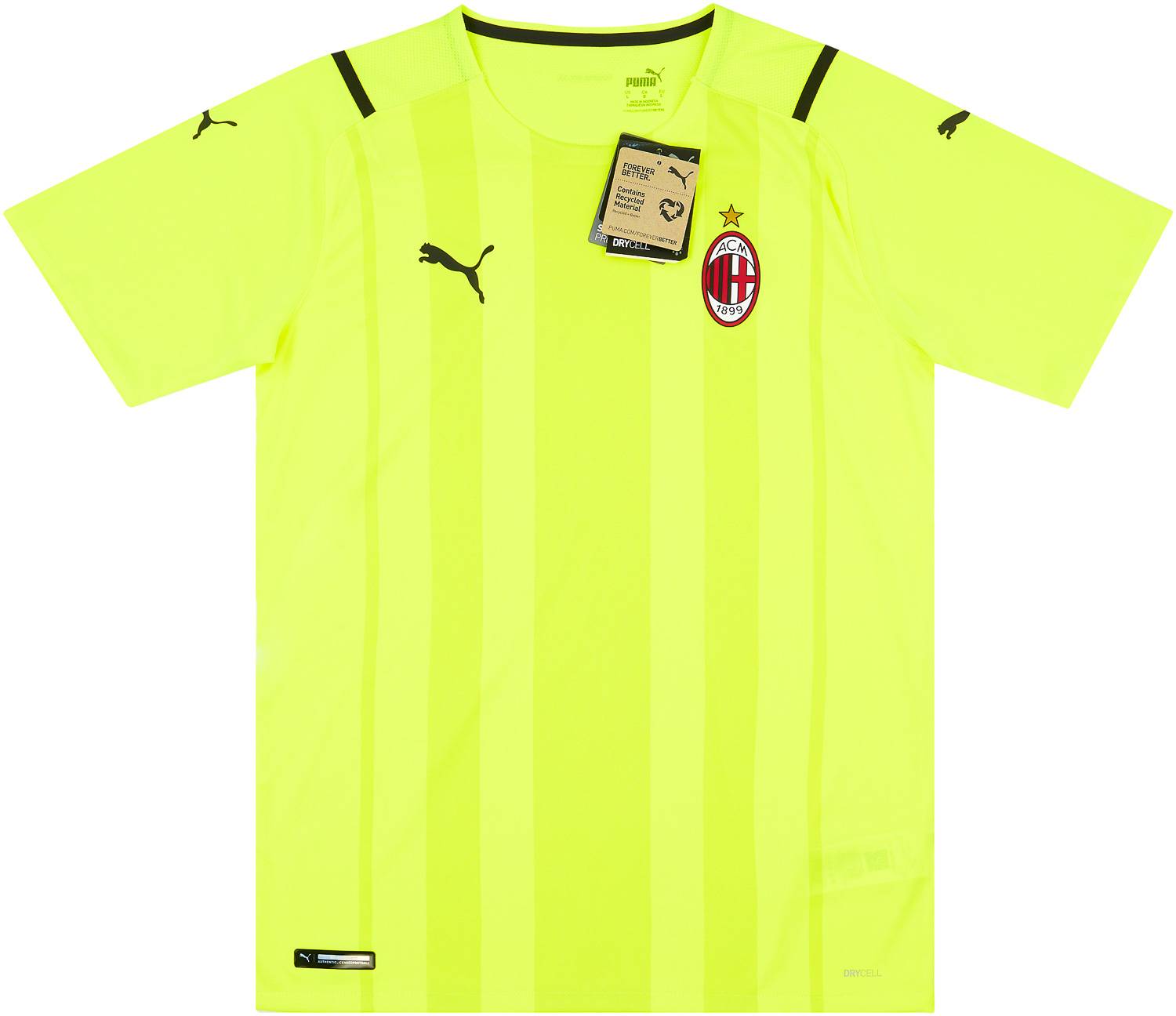 2021-22 AC Milan Player Issue Home GK Shirt