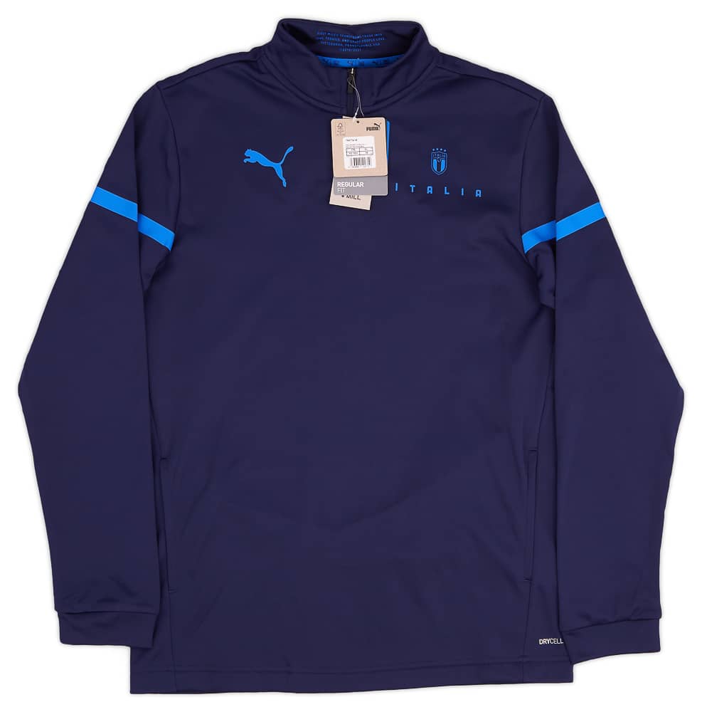 2022-23 Italy Puma 1/4 Zip Training Top KIDS