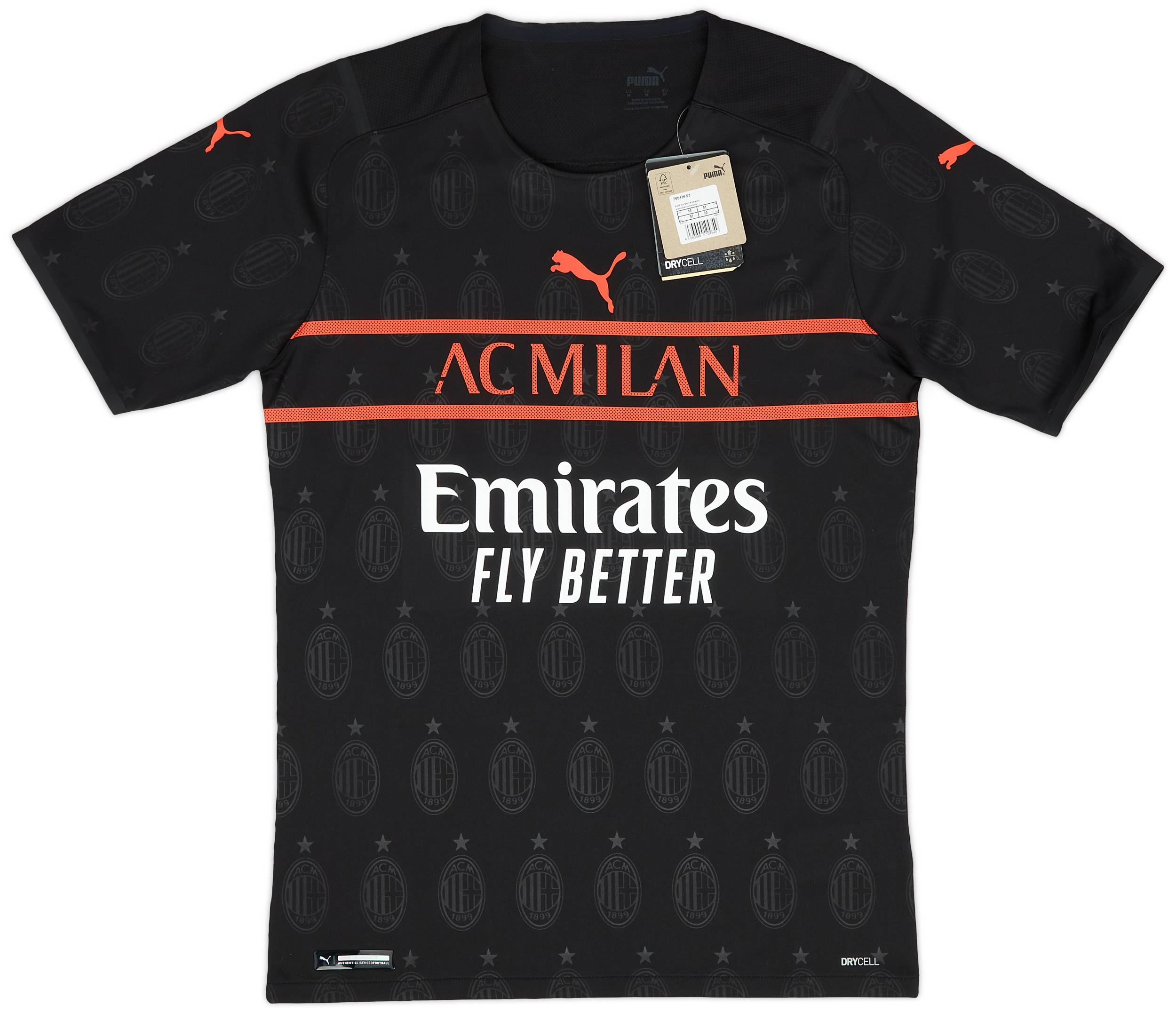 2021-22 AC Milan Authentic Third Shirt - (M)
