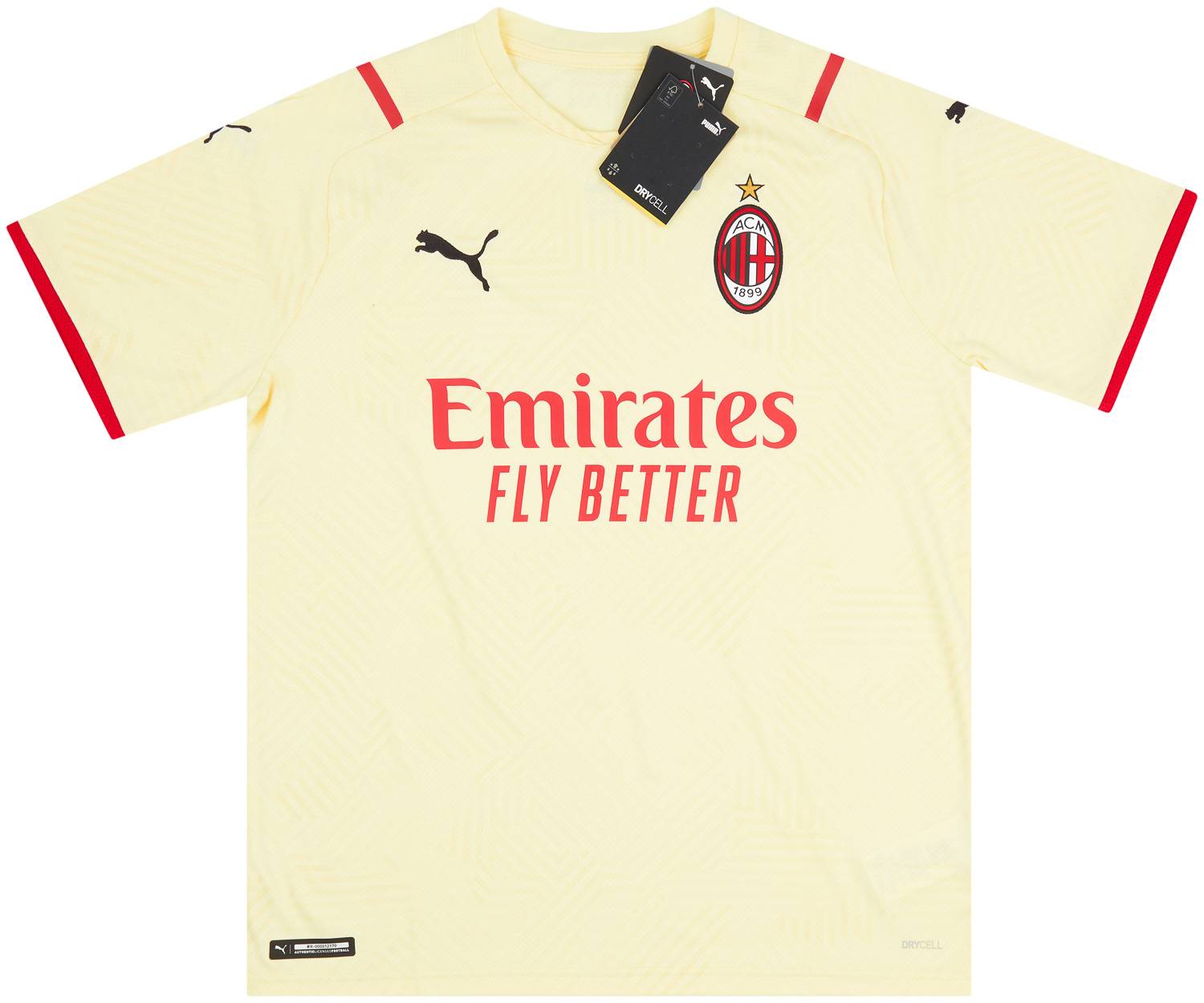 2021-22 AC Milan Away Shirt KIDS