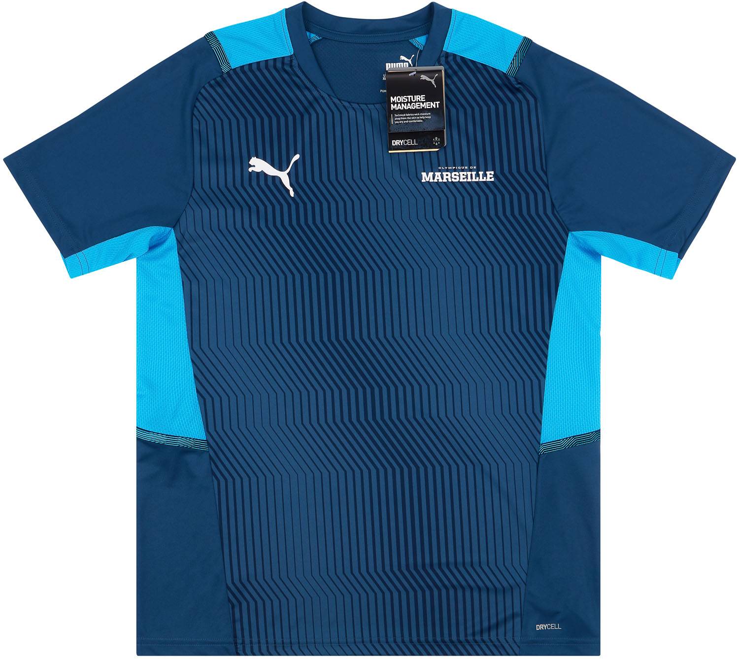 2021-22 Olympique Marseille Puma Training Shirt - NEW - (KIDS)