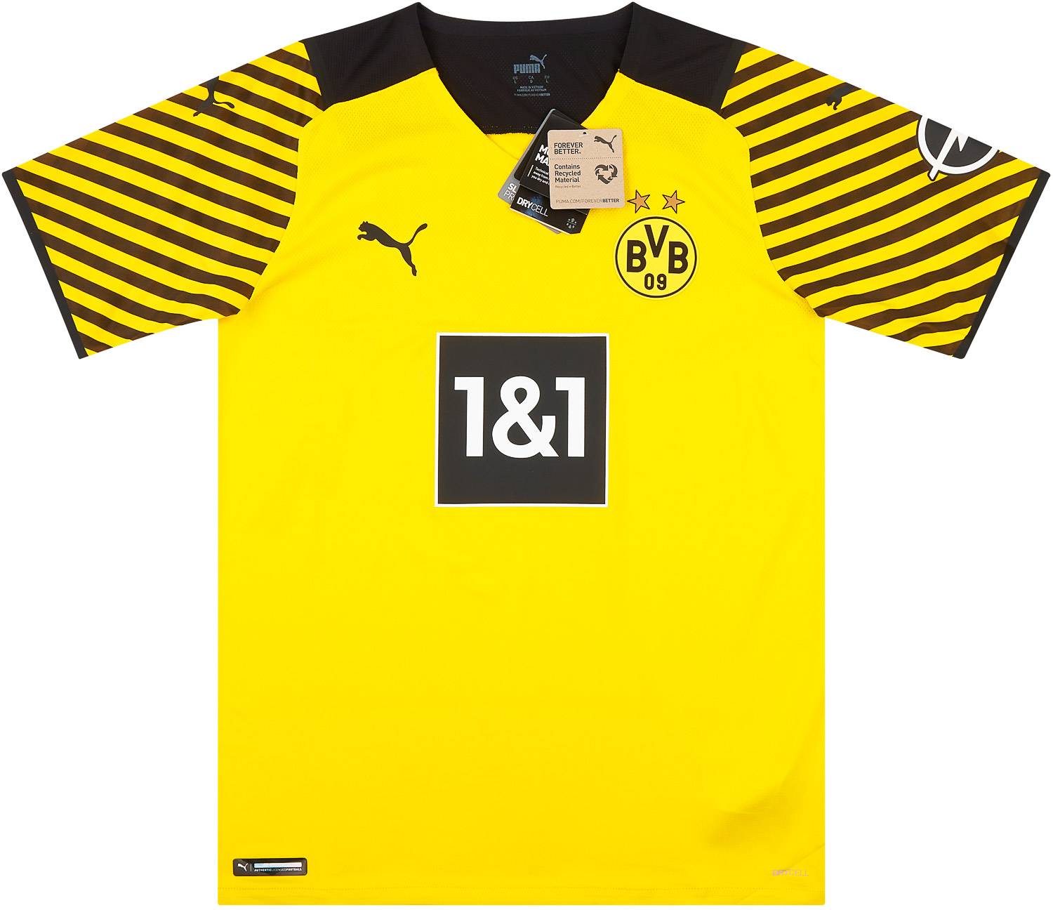 2021-22 Borussia Dortmund Player Issue Pro Home Shirt