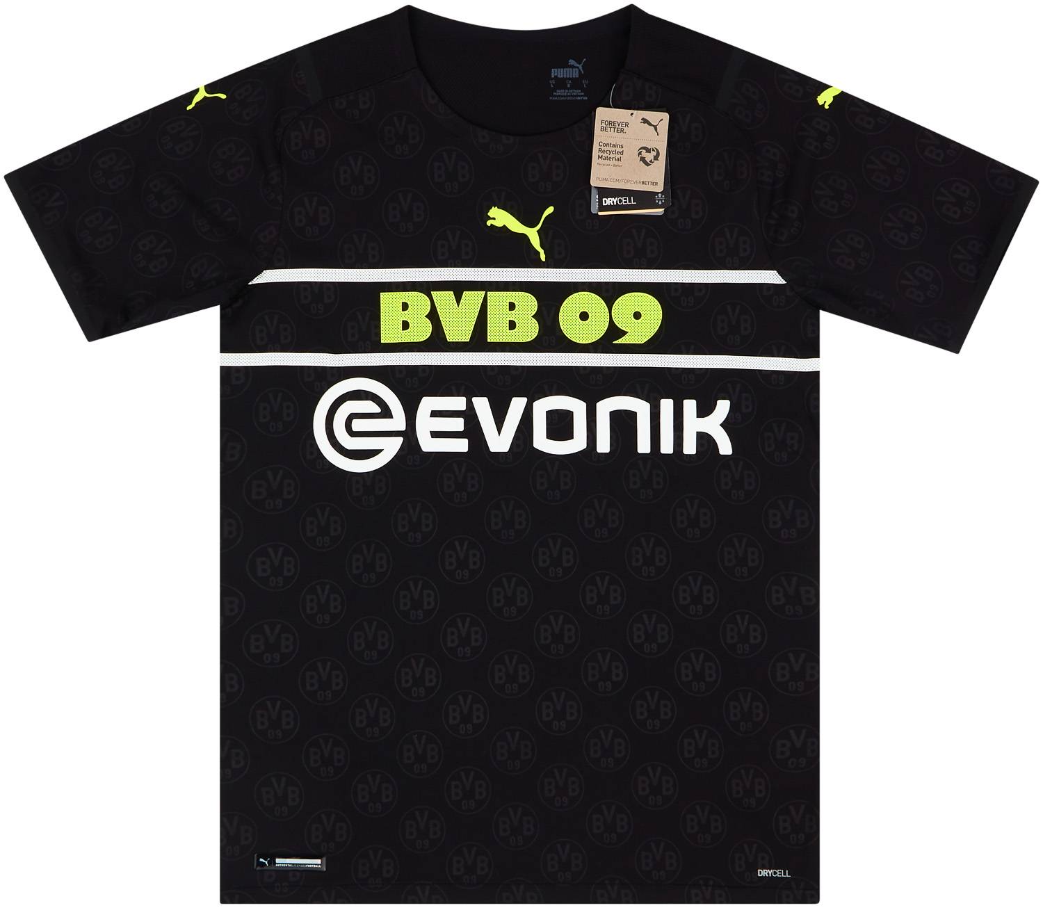 2021-22 Borussia Dortmund Authentic Away/GK European Shirt