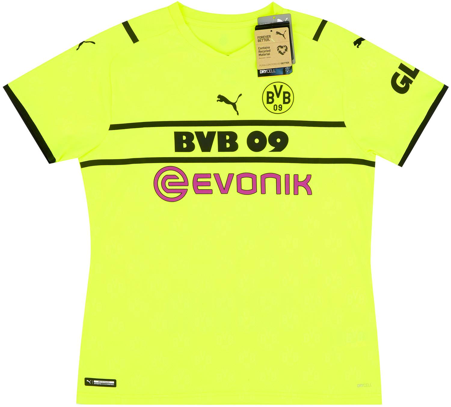 2021-22 Borussia Dortmund Home European Shirt (Womens)