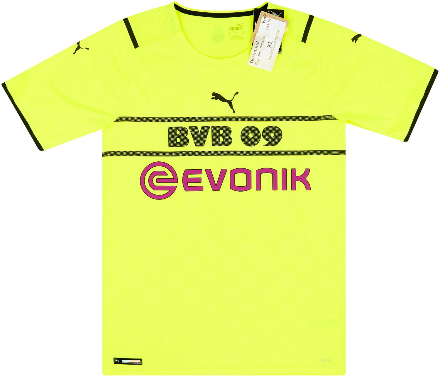 2021-22 Borussia Dortmund Player Issue Home European Shirt