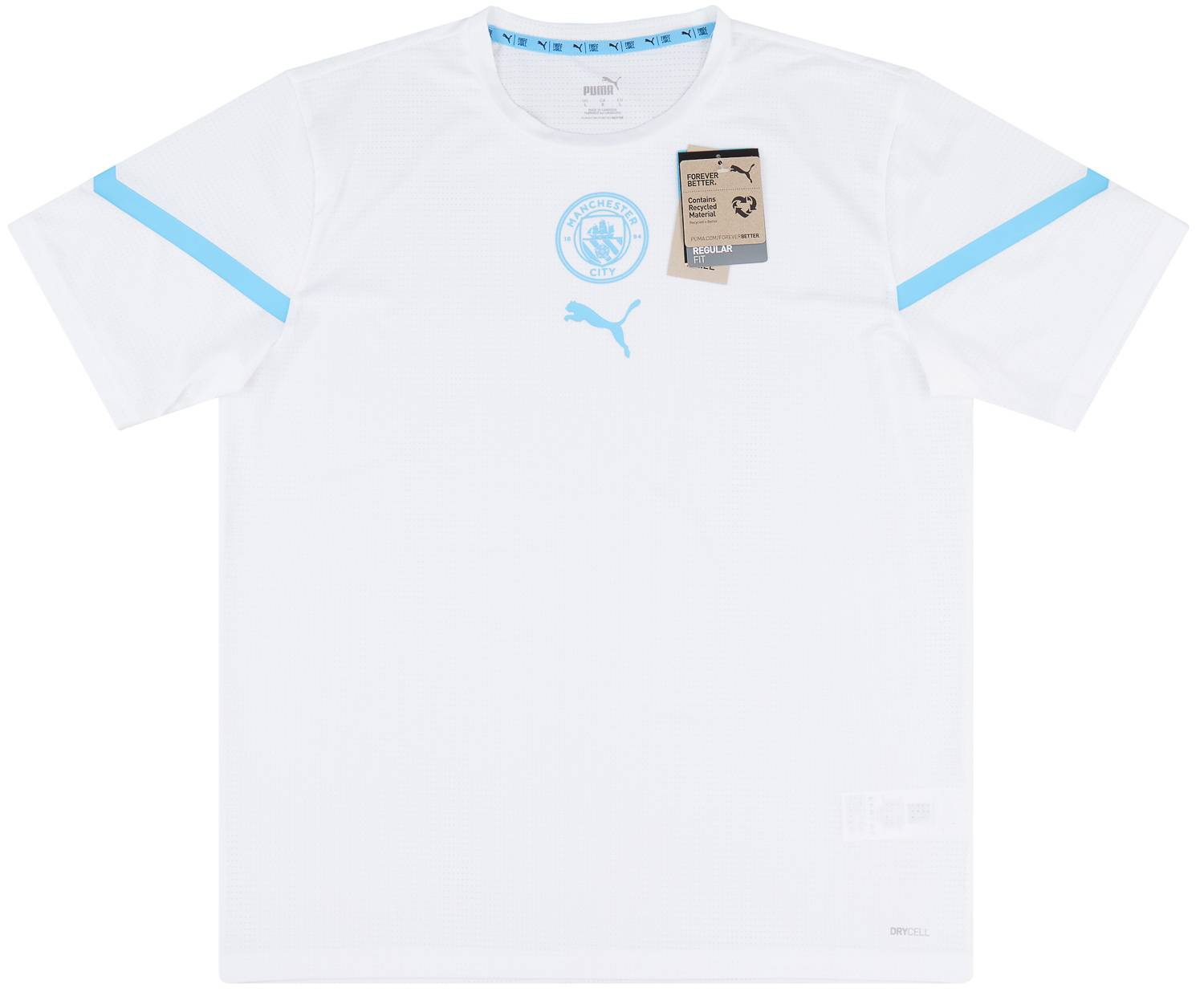 2021-22 Manchester City Puma Pre-Match Training Shirt