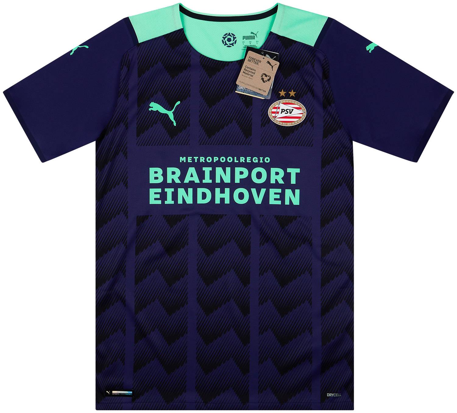 2021-22 PSV Player Issue Away Shirt (L)