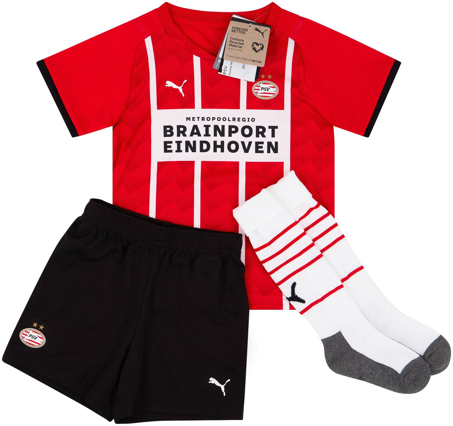 2021-22 PSV Home Full Kit (4/5 Years)