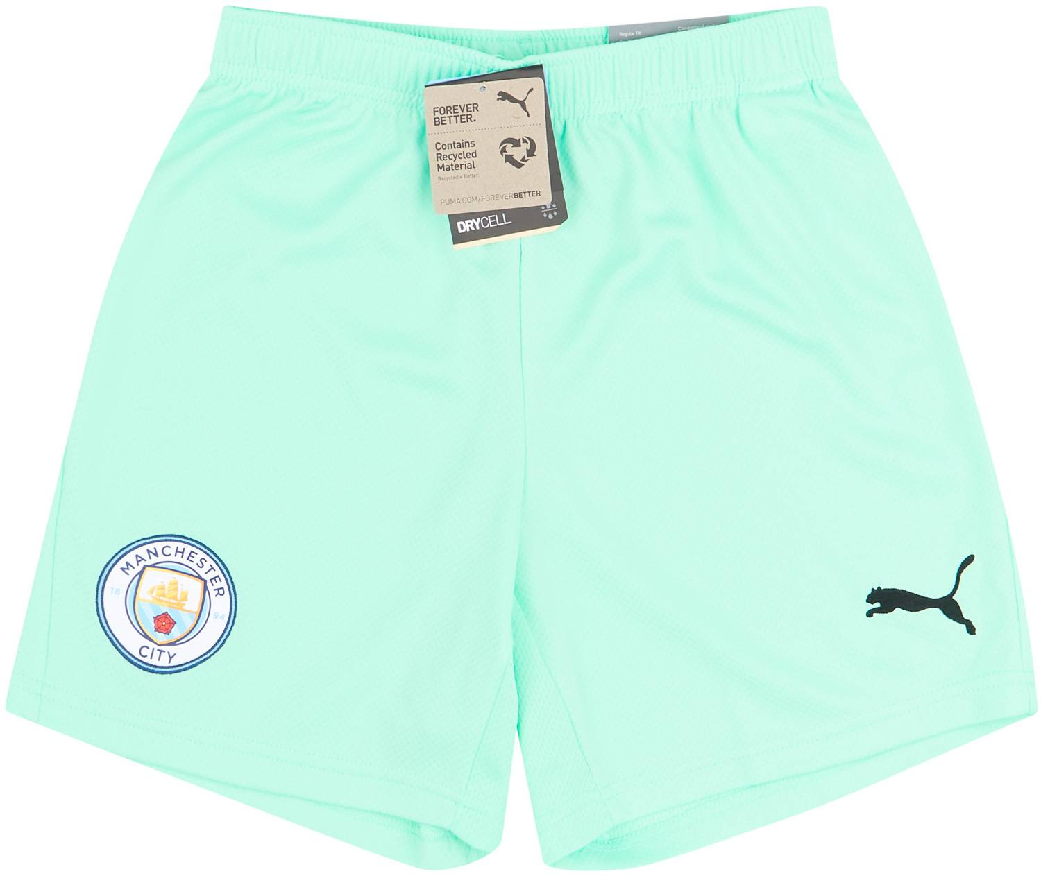 2021-22 Manchester City Third GK Shorts (KIDS)