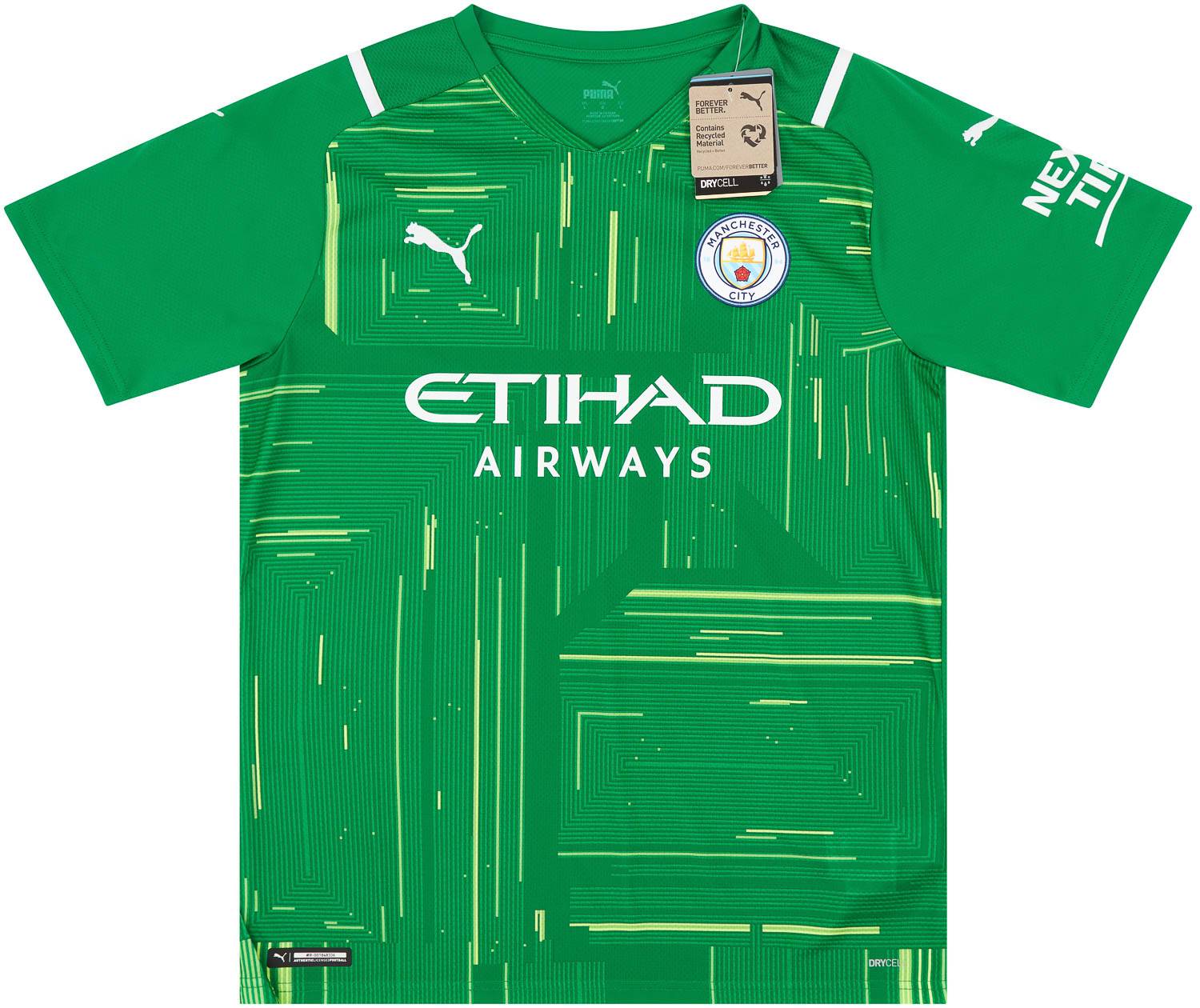 2021-22 Manchester City GK S/S Shirt