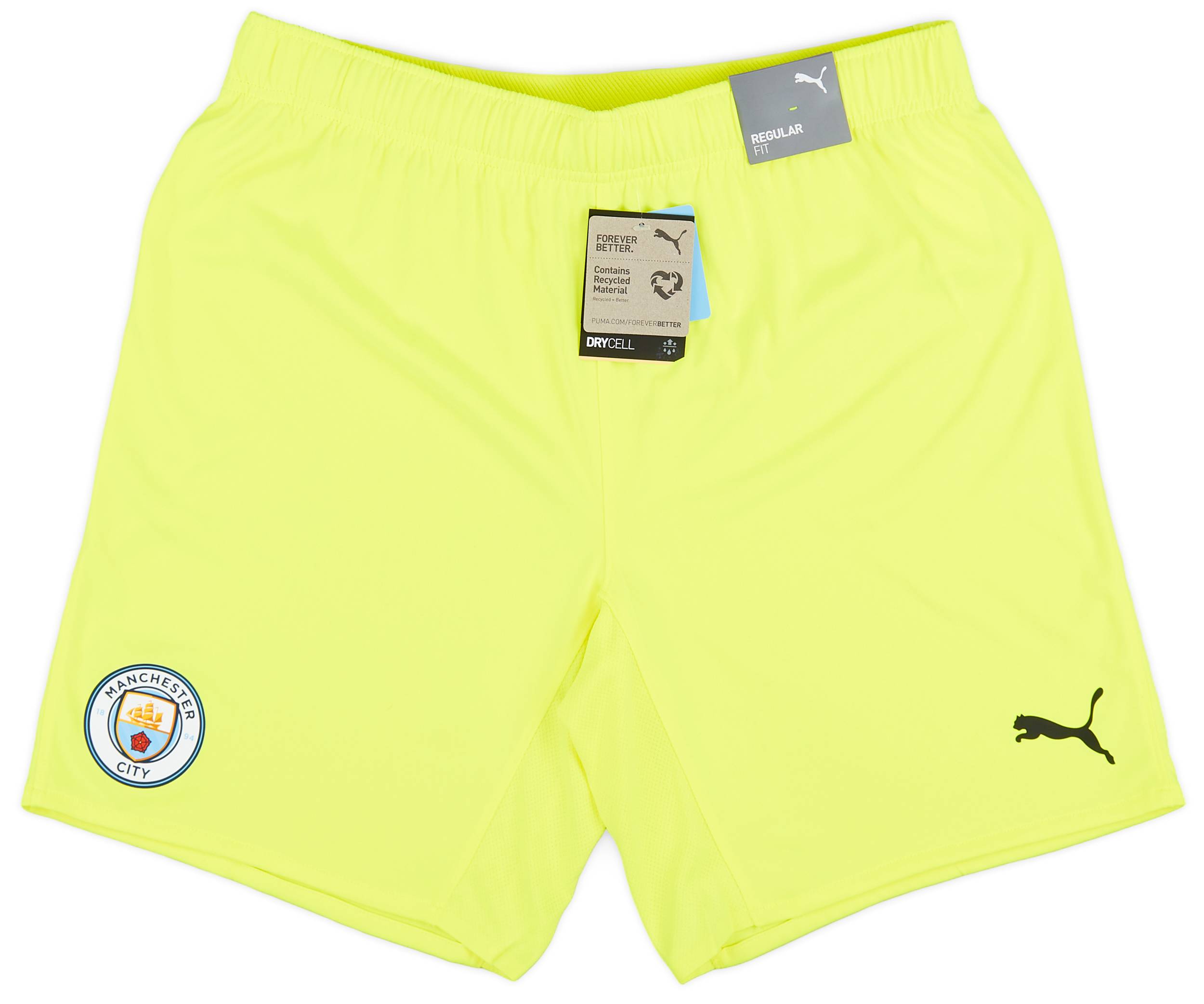2021-22 Manchester City Player Issue GK Shorts