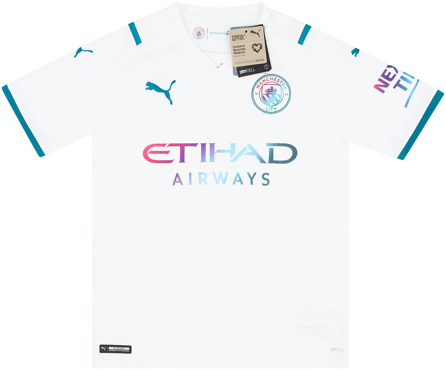 2021-22 Manchester City Away Shirt (KIDS)