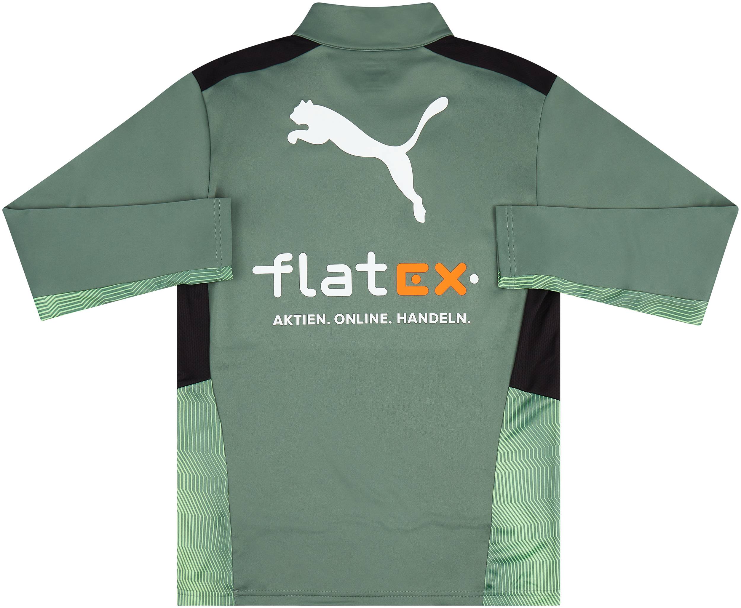 2021-22 Borussia Monchengladbach Puma 1/4 Zip Training Top