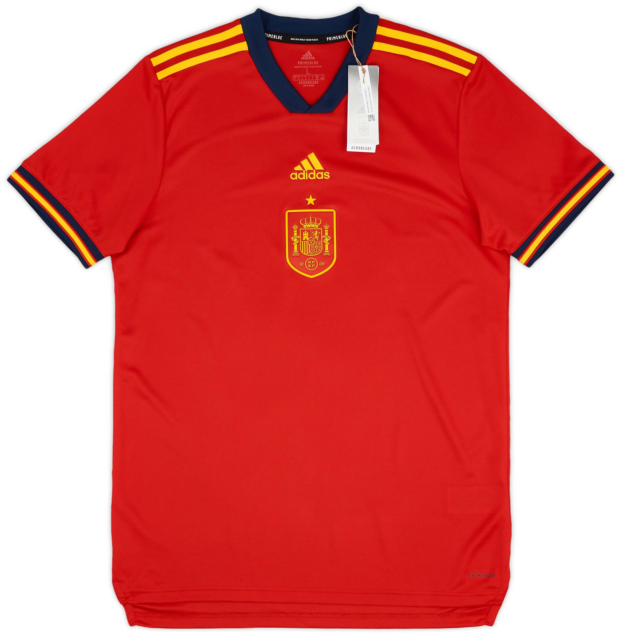 2021-22 Spain Women's Home Shirt - (Unisex Fit)