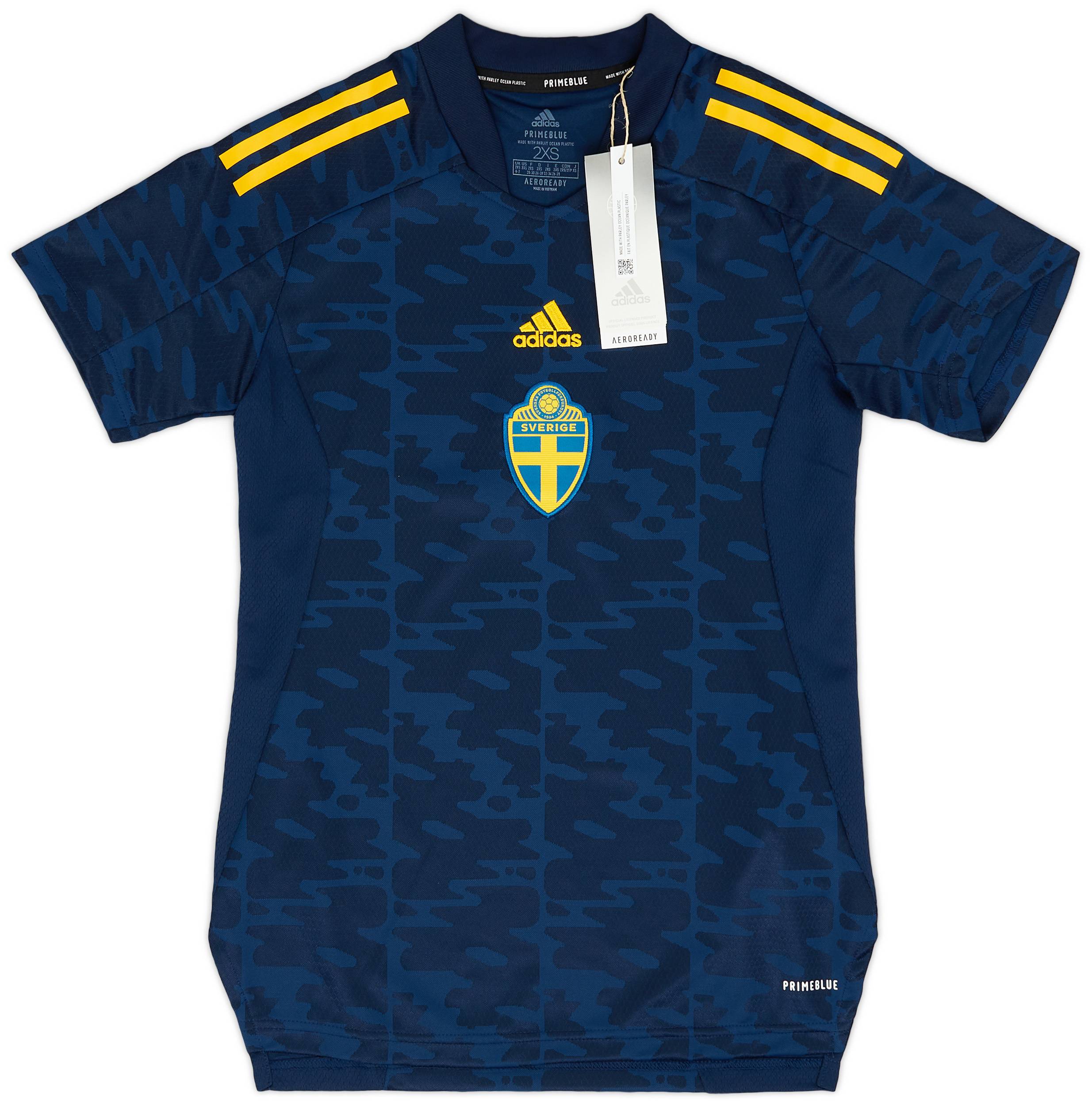 2022-23 Sweden Women's Away Shirt - (XXS)