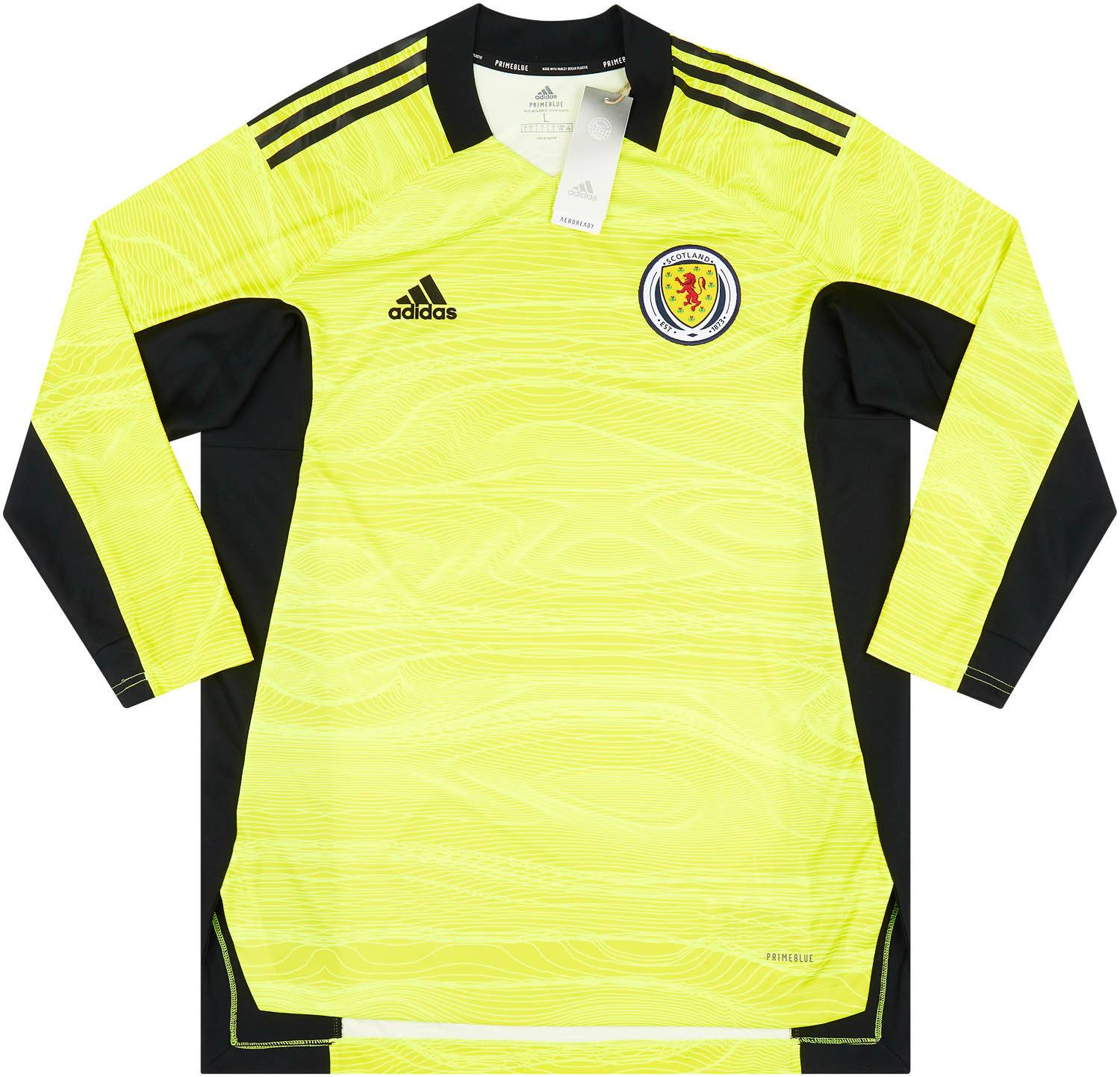 2021-22 Scotland Player Issue GK Shirt