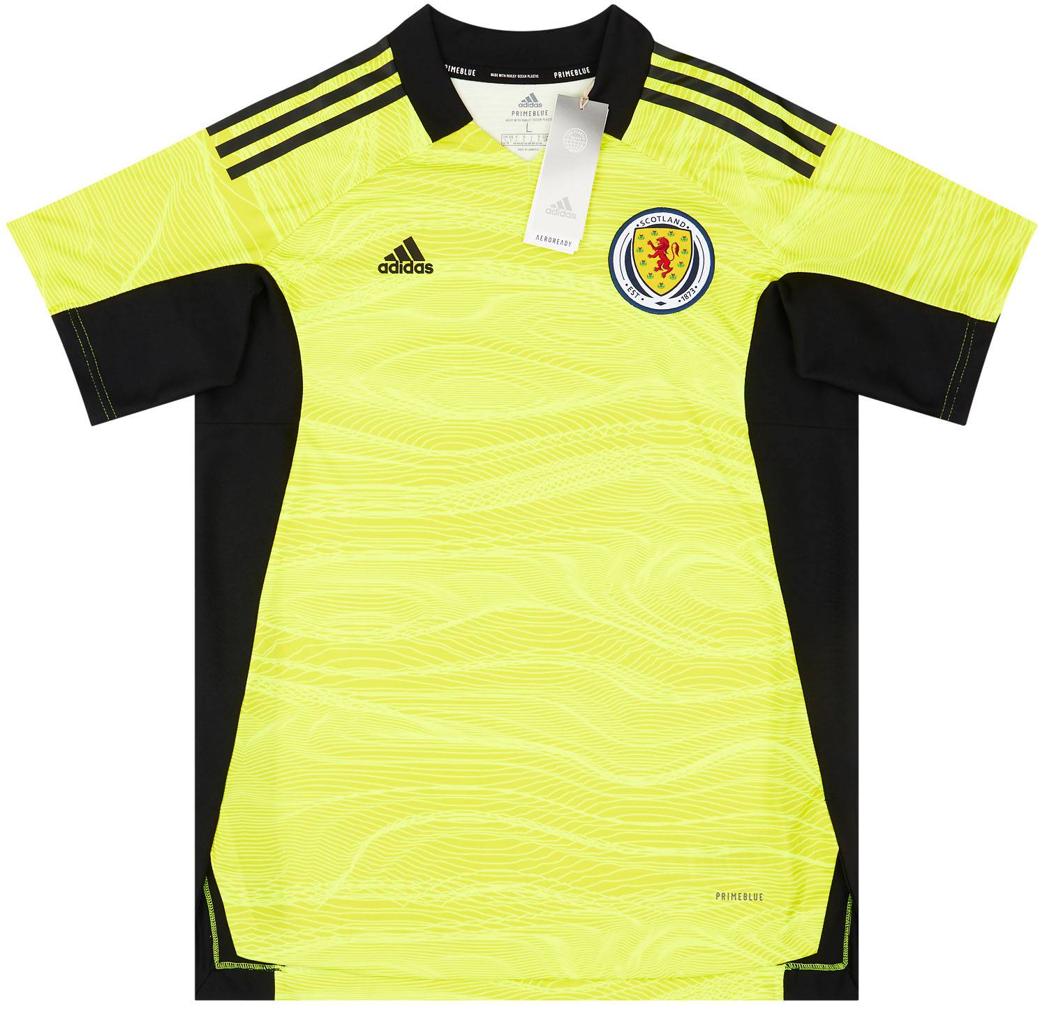 2021-22 Scotland Women's Player Issue GK S/S Shirt