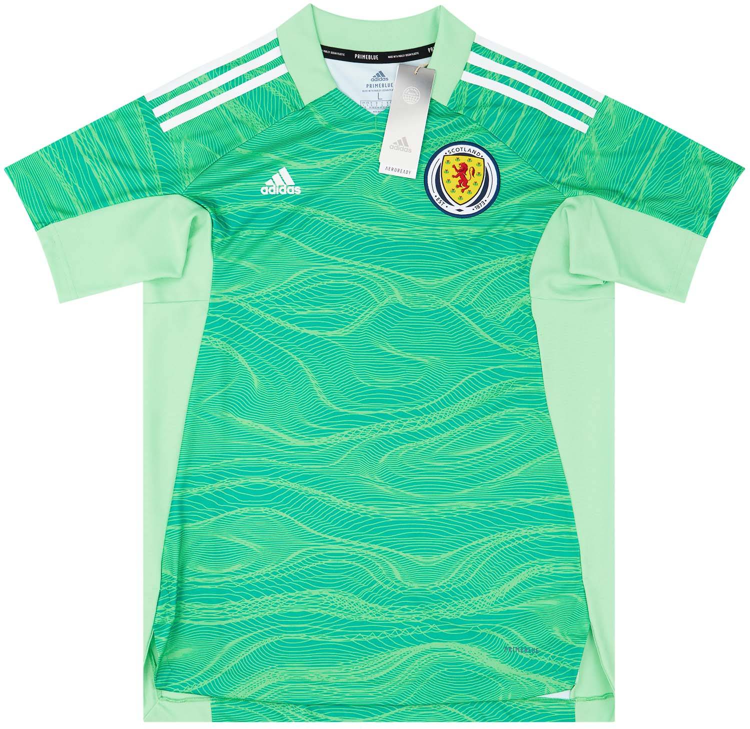 2021-22 Scotland Women's Player Issue GK S/S Shirt