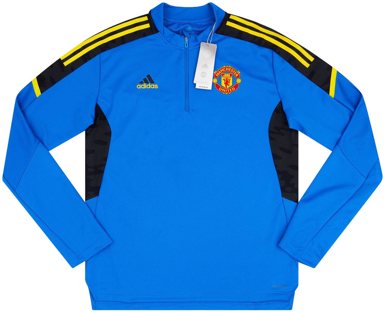 2021-22 Manchester United adidas 1/4 Zip Training Top