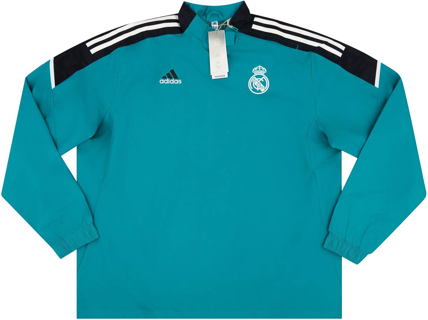 2021-22 Real Madrid adidas 1/4 Zip European Training Top