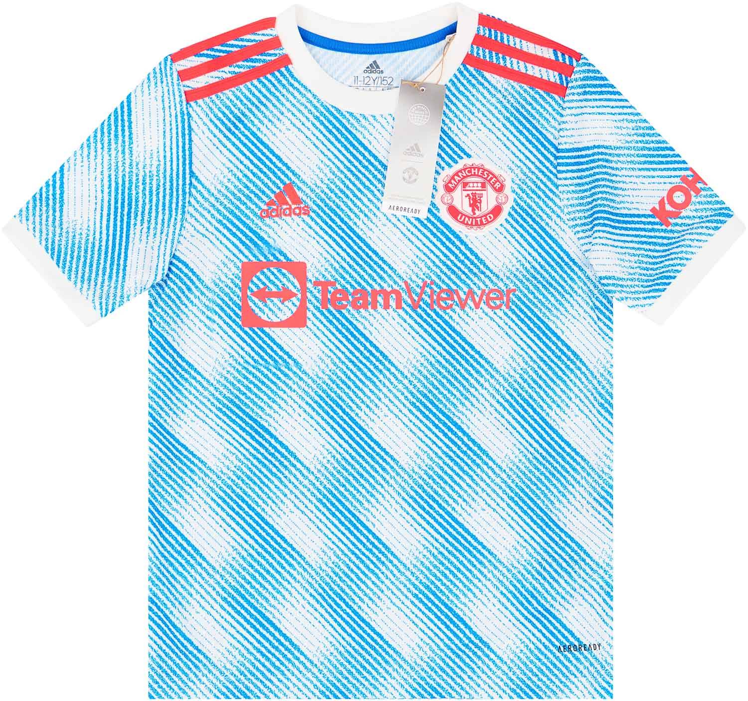 2021 22 Manchester United Away Shirt KIDS