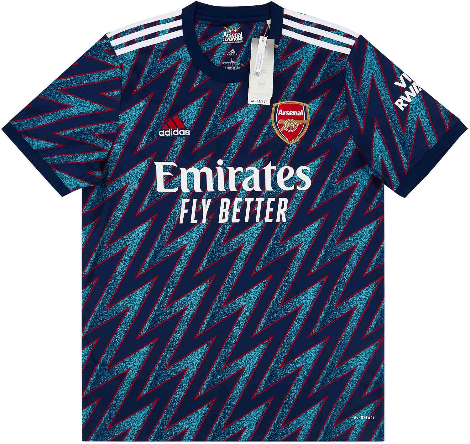 2021 22 Arsenal Third Shirt NEW