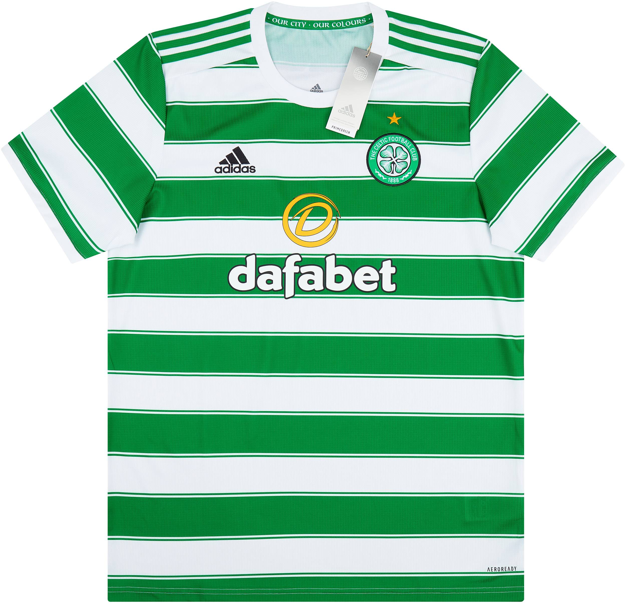 2021-22 Celtic Home Shirt (L)