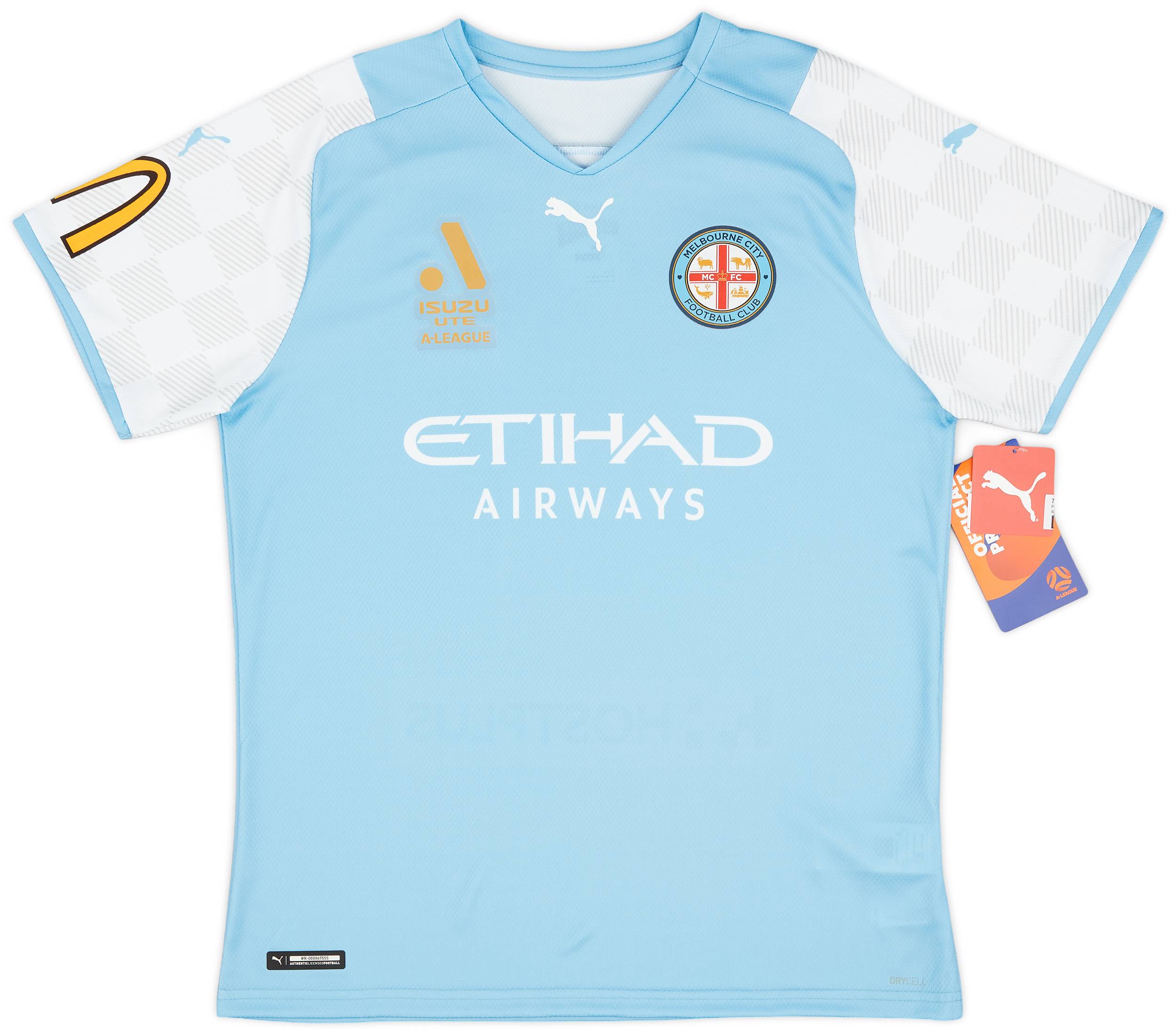 2021-22 Melbourne City Player Issue Home Shirt