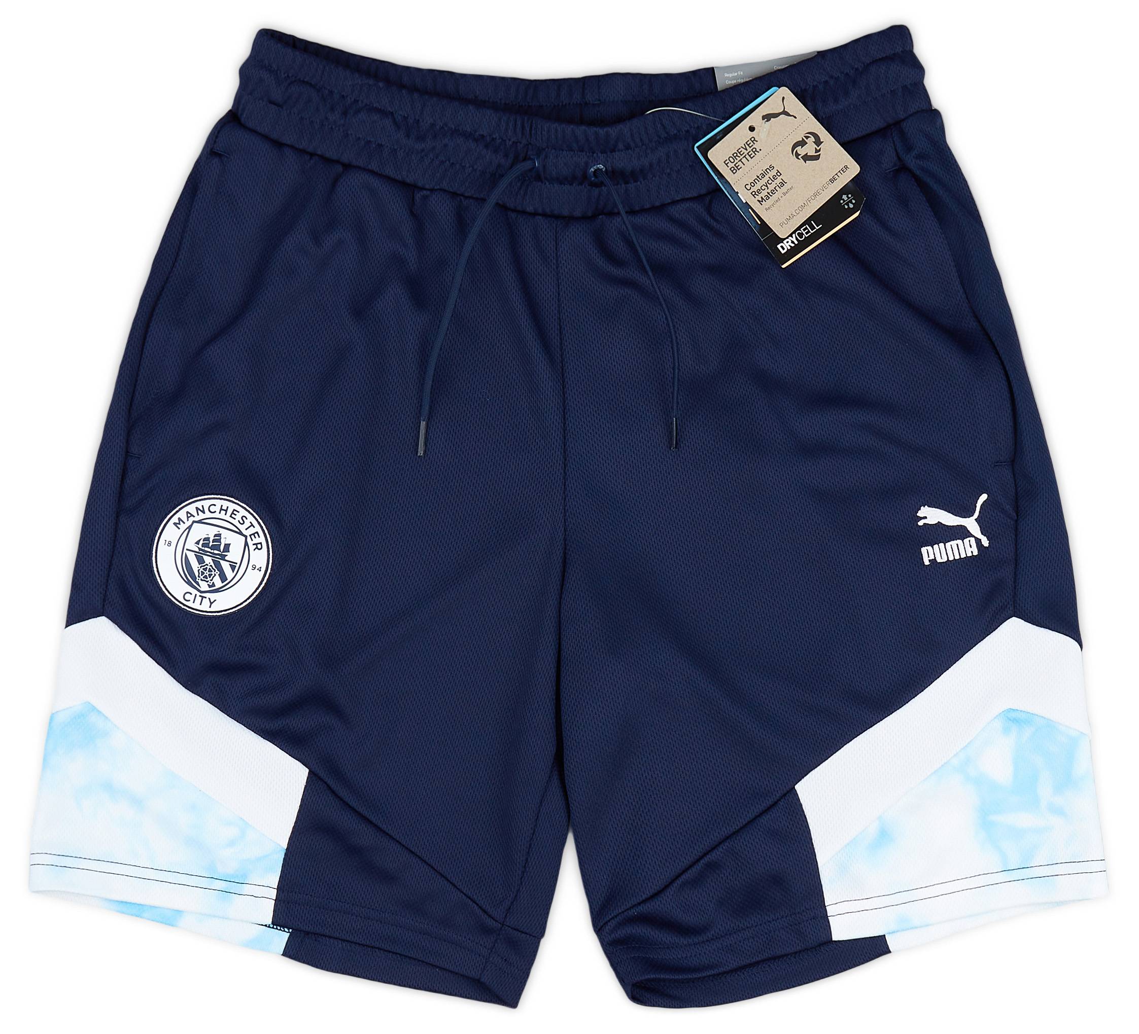 2021-22 Manchester City Puma Iconic Training Shorts