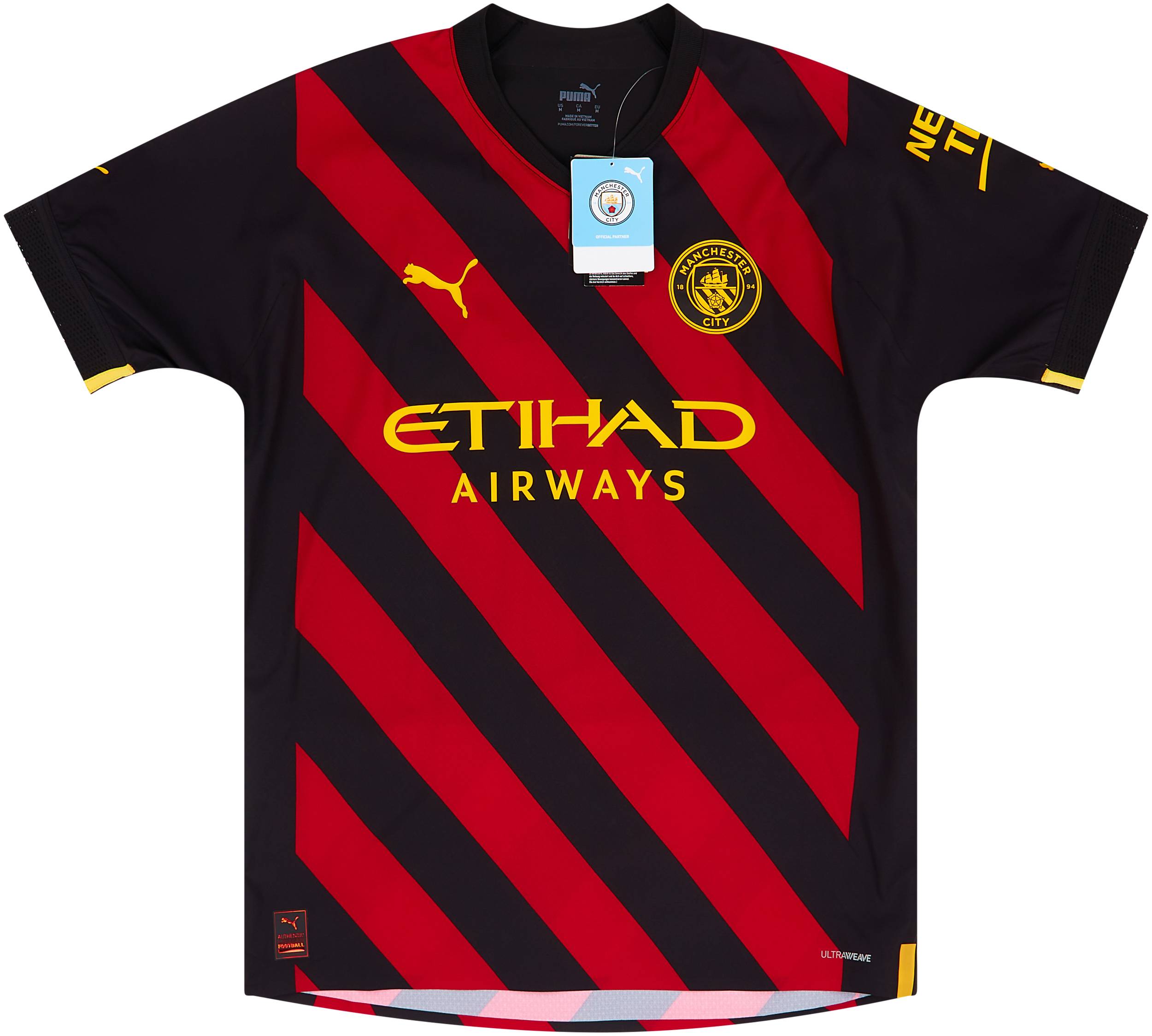 2022-23 Manchester City Authentic Away Shirt