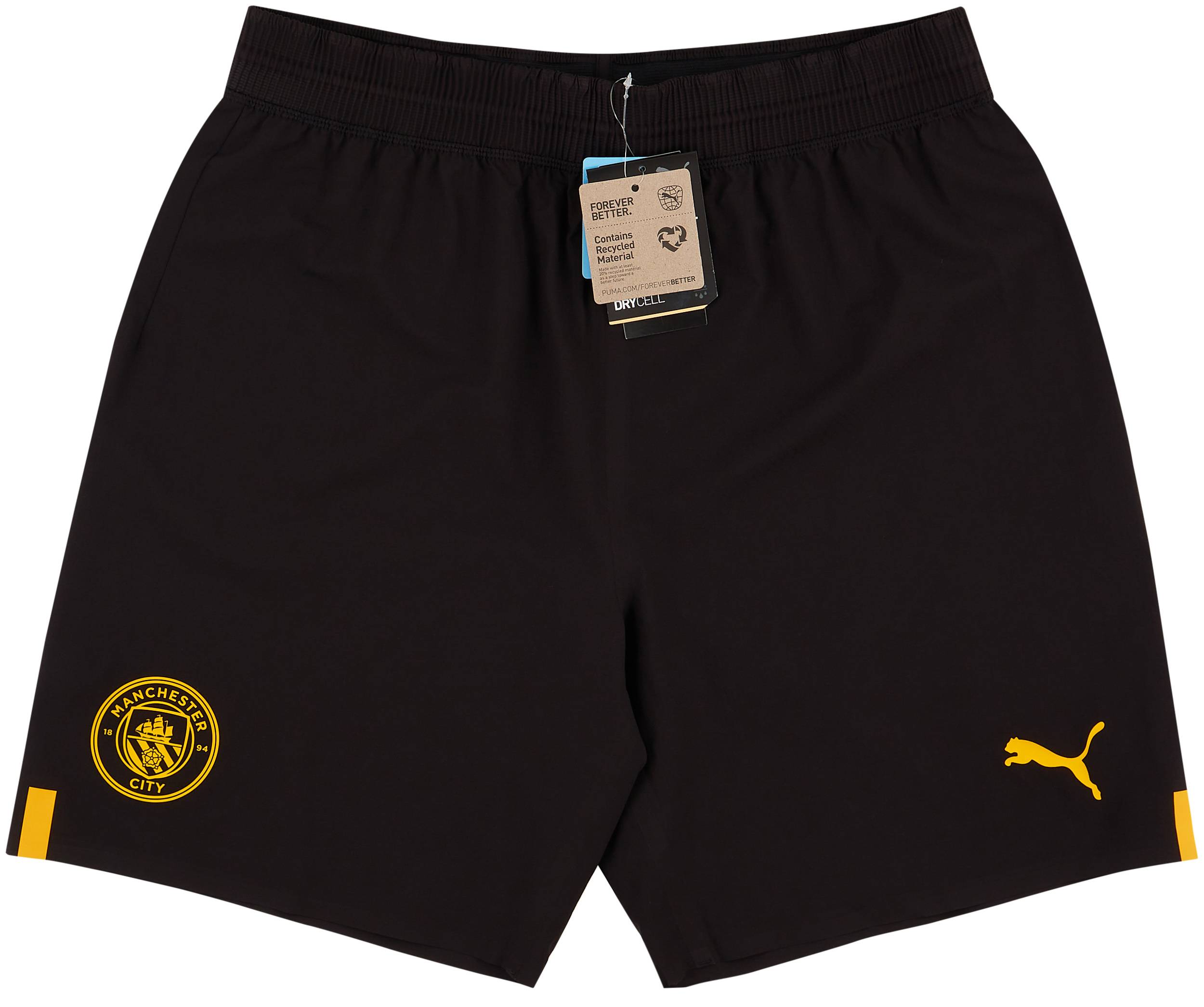 2022-23 Manchester City Player Issue Away Shorts