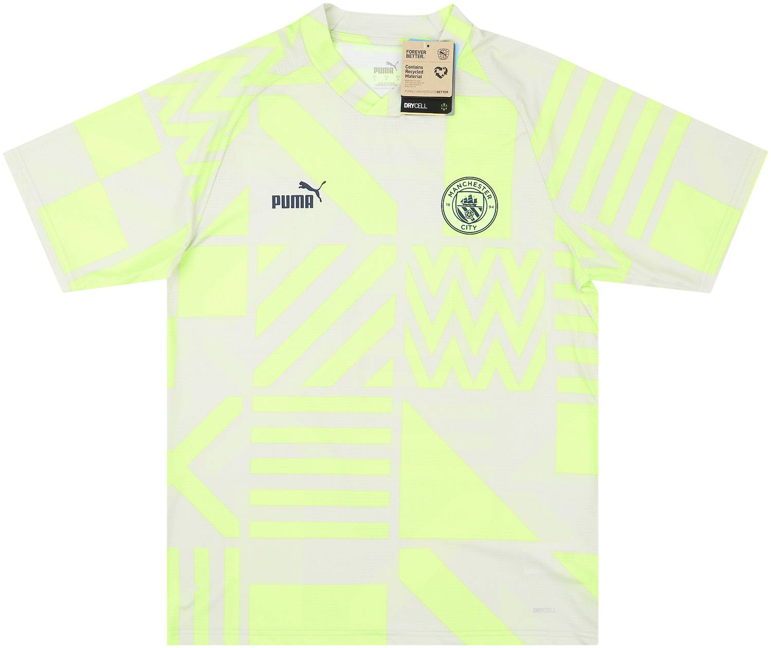 2022-23 Manchester City Puma Pre-Match Training Shirt