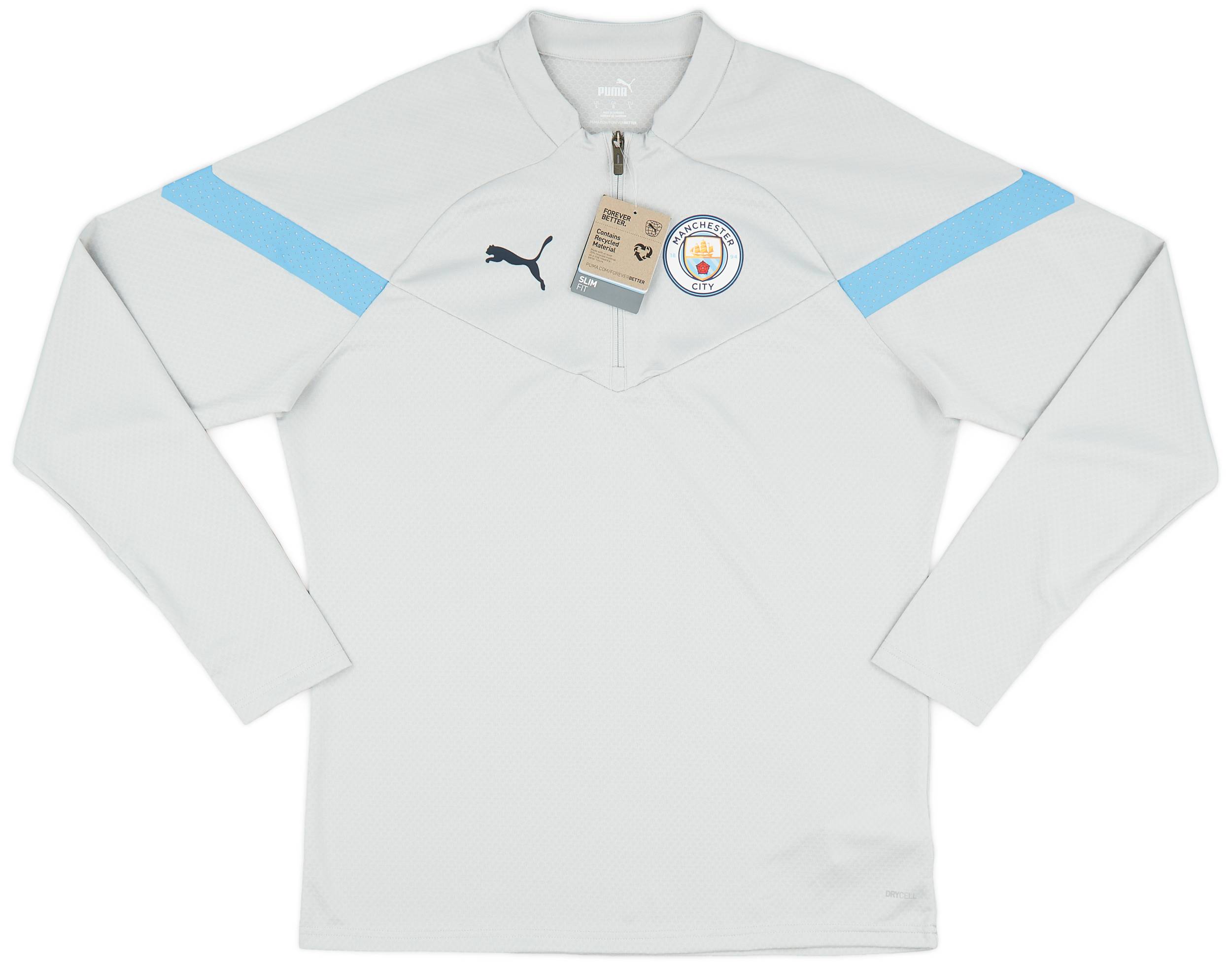 2022-23 Manchester City Puma 1/4 Zip Training Top