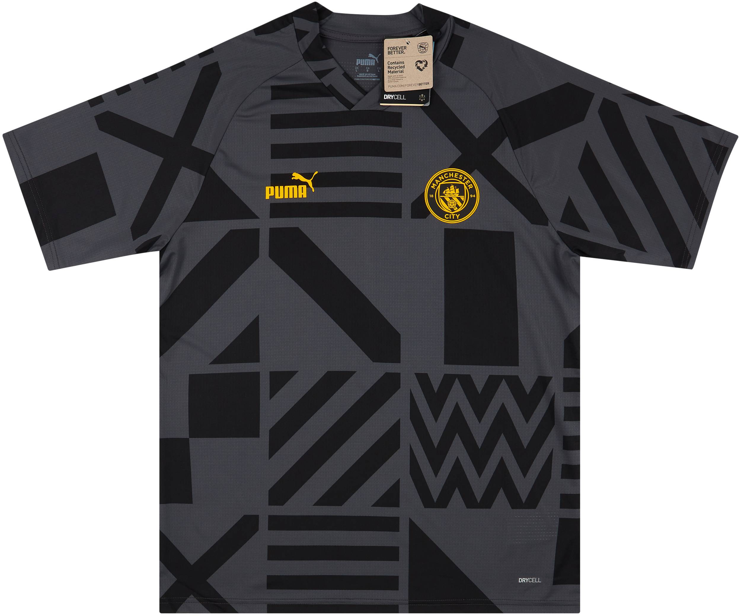 2022-23 Manchester City Puma Pre-Match Training Shirt