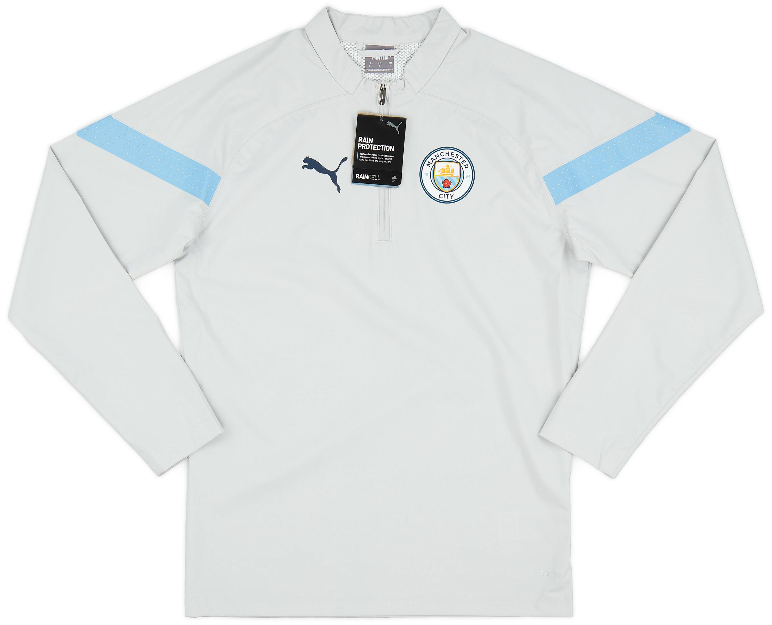 2022-23 Manchester City Player Issue 1/4 Zip Pro Training Top (S)