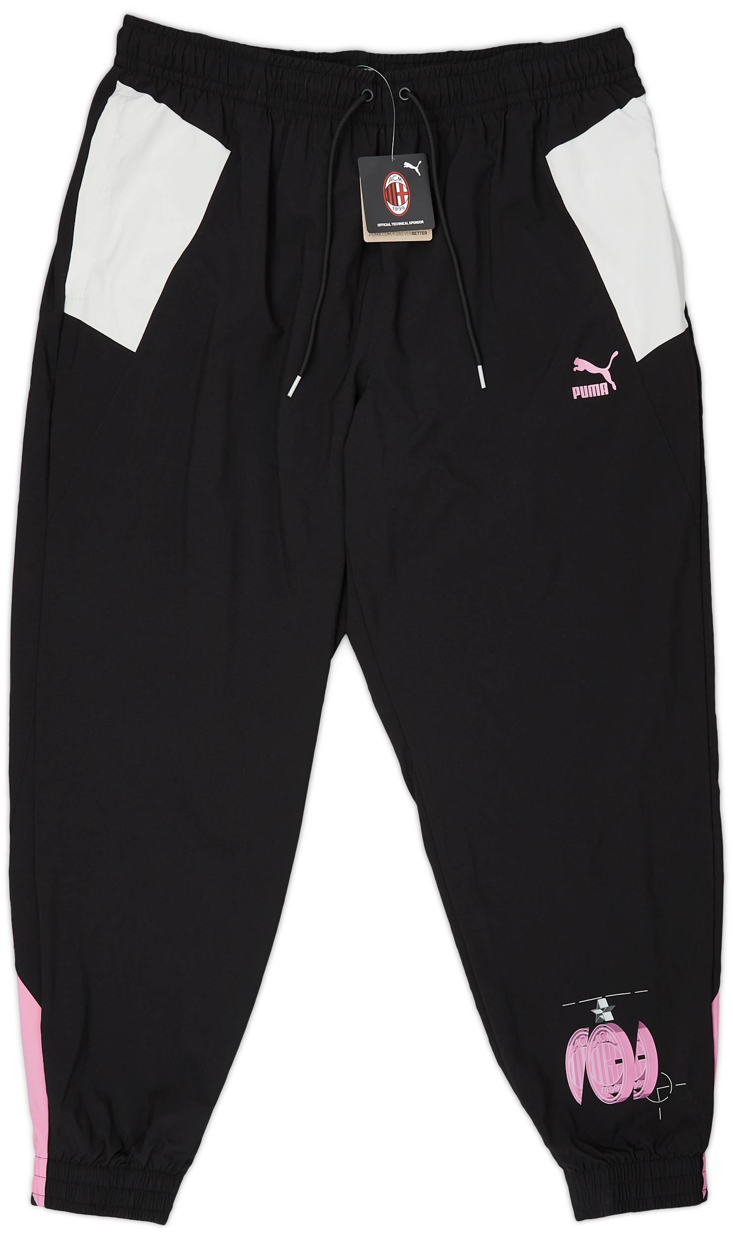 2022-23 AC Milan Puma FtblStatment Woven Pants/Bottoms - (XL)