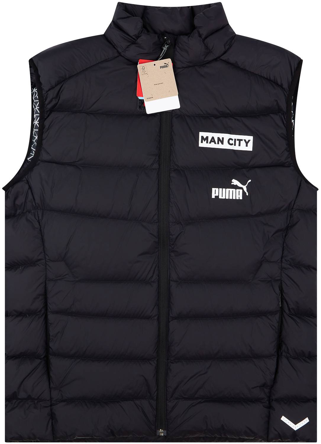 2022-23 Manchester City Puma Casuals Padded Gilet/Vest