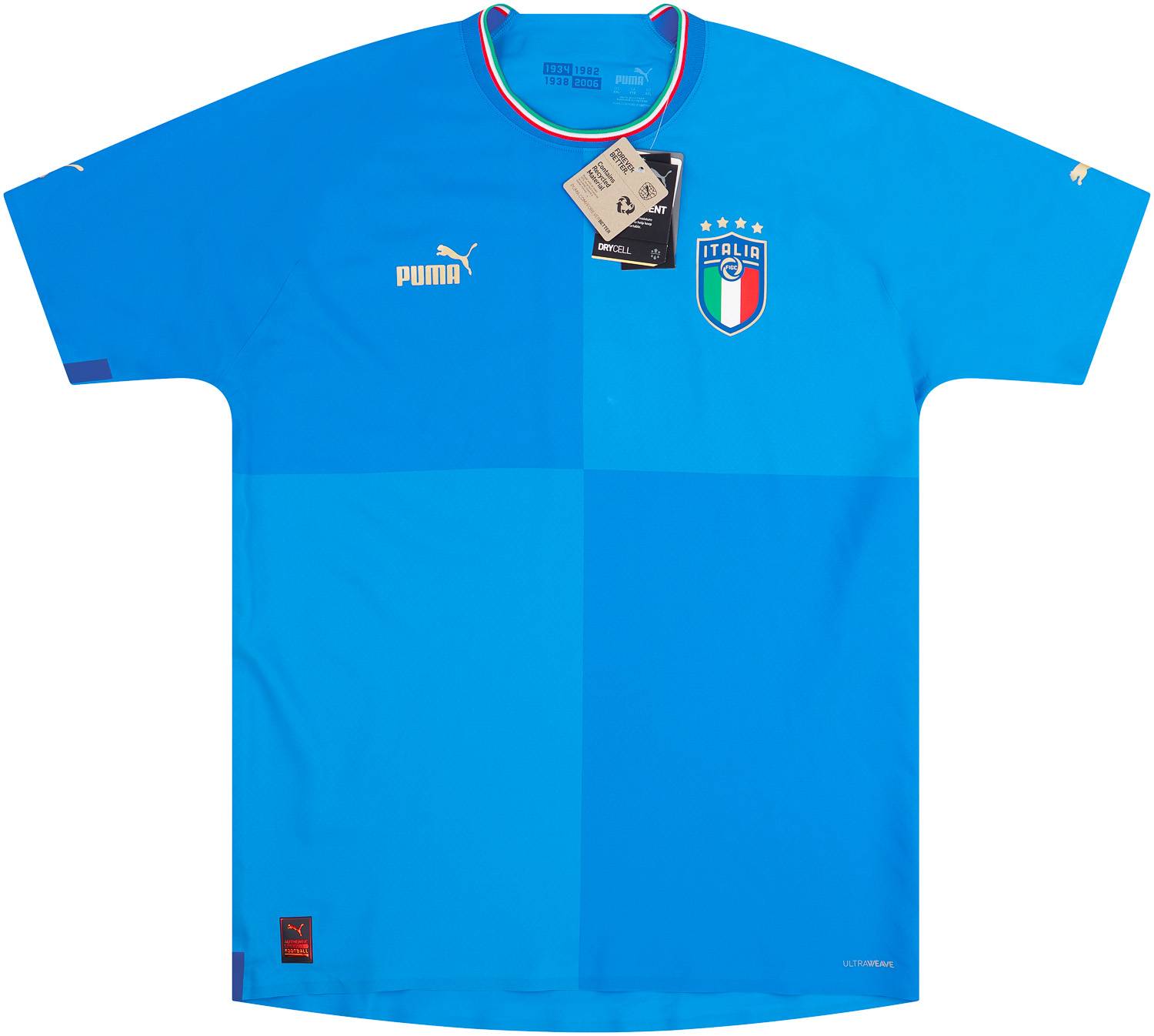 2022-23 Italy Authentic Home Shirt *In Box*