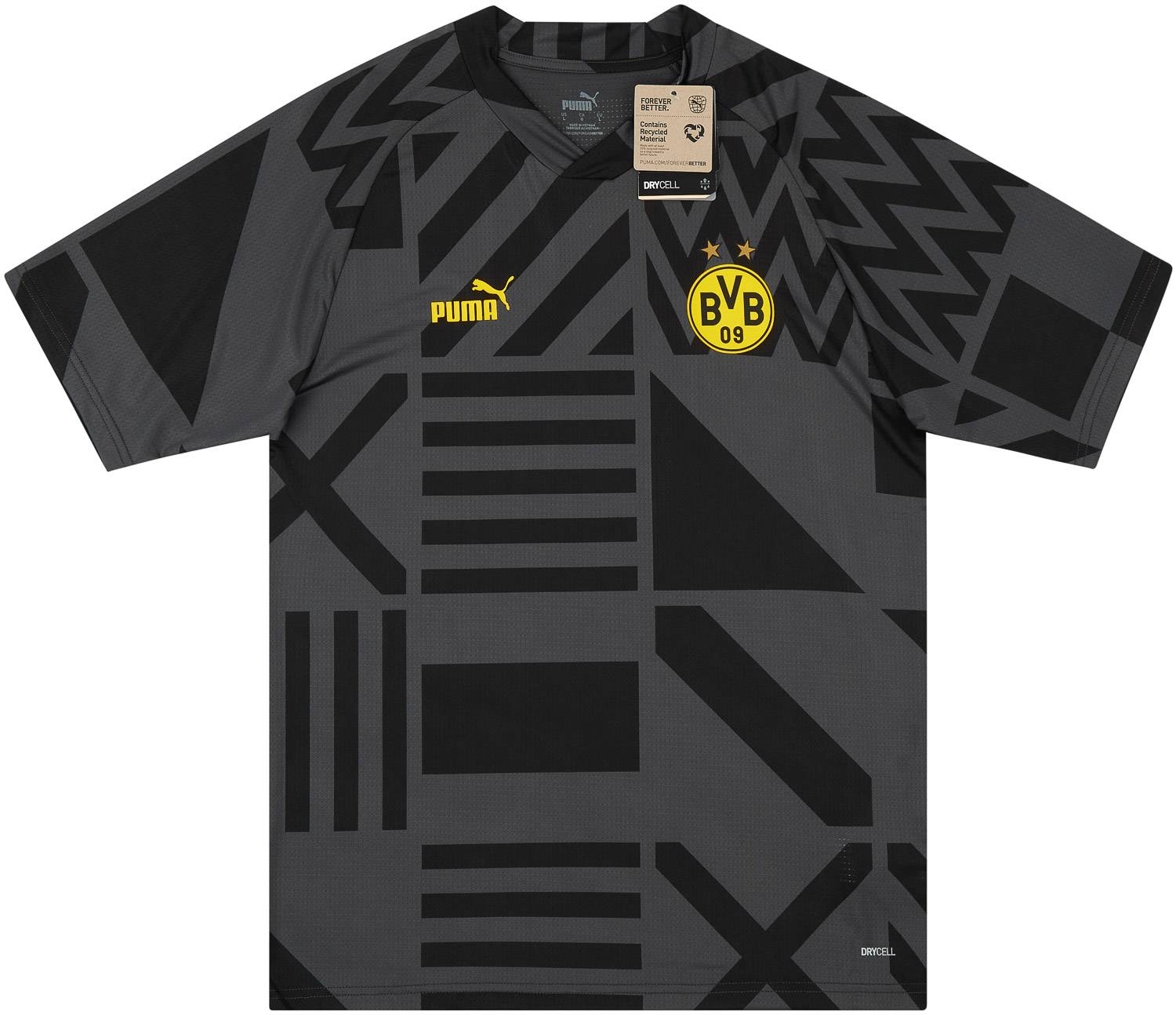 2022-23 Borussia Dortmund Puma Pre-Match Training Shirt