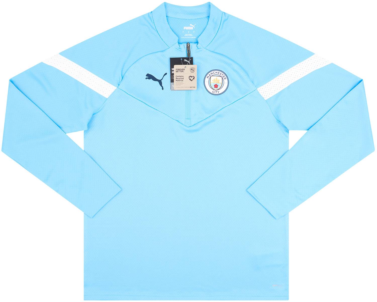 2022-23 Manchester City Puma 1/4 Zip Training Top