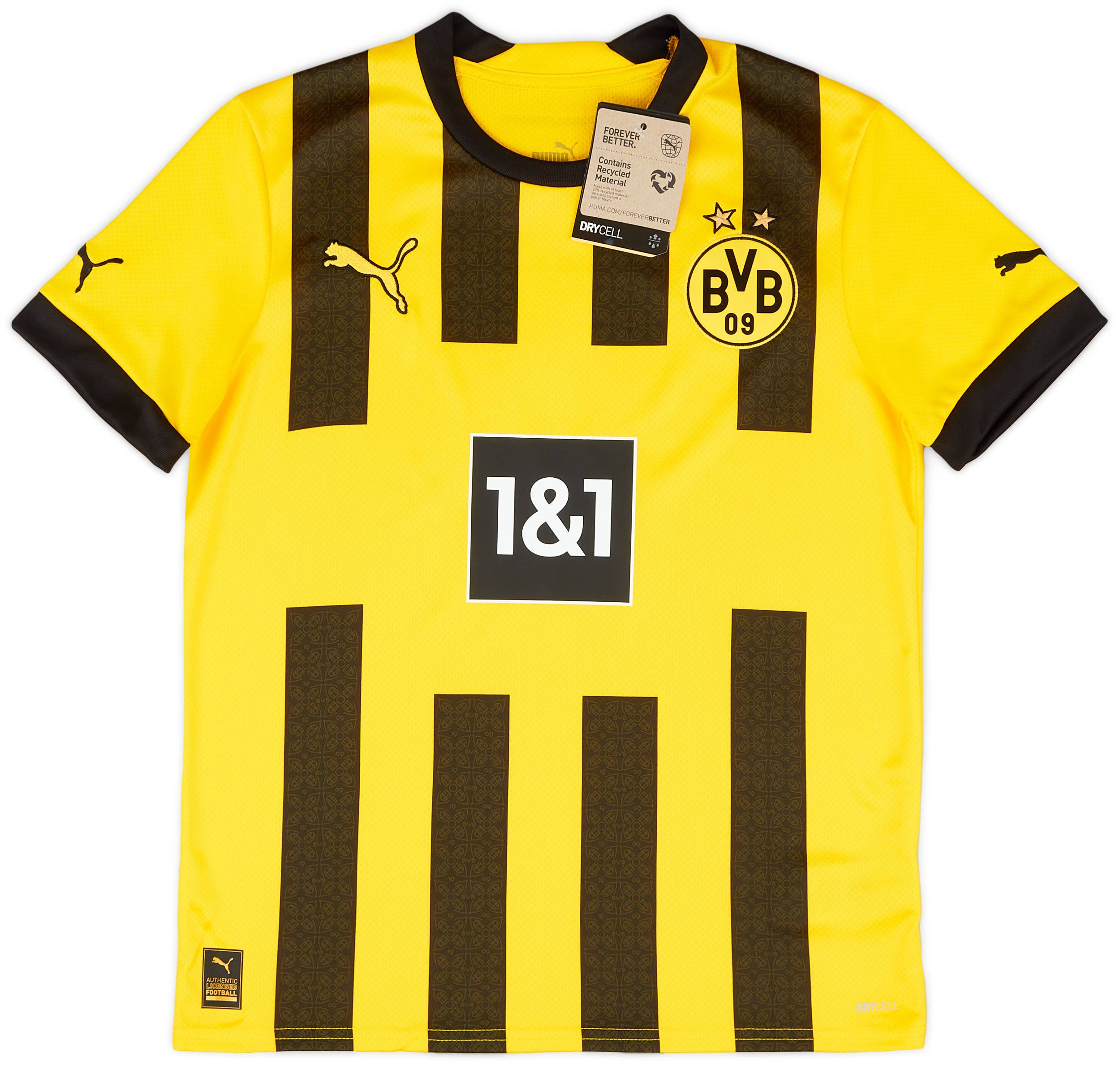 2022-23 Borussia Dortmund Home Shirt - (KIDS)