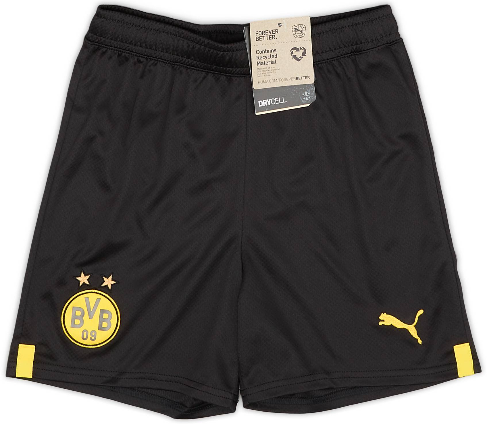 2022-23 Borussia Dortmund Home Shorts - KIDS